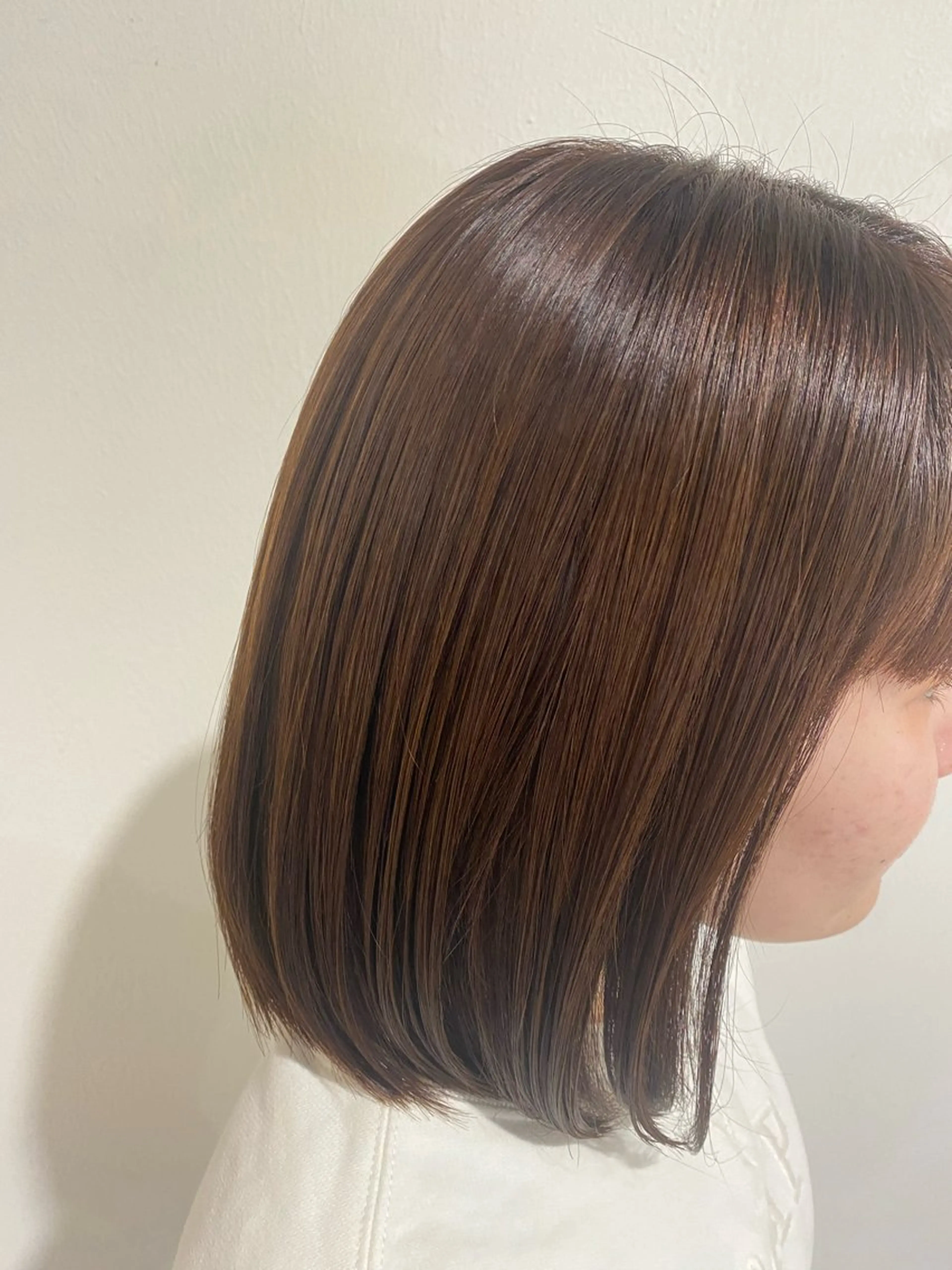 ミディアム カラー ブラウンカラー モデル募集中🐰 豊橋/金城未帆🌙のヘアスタイル