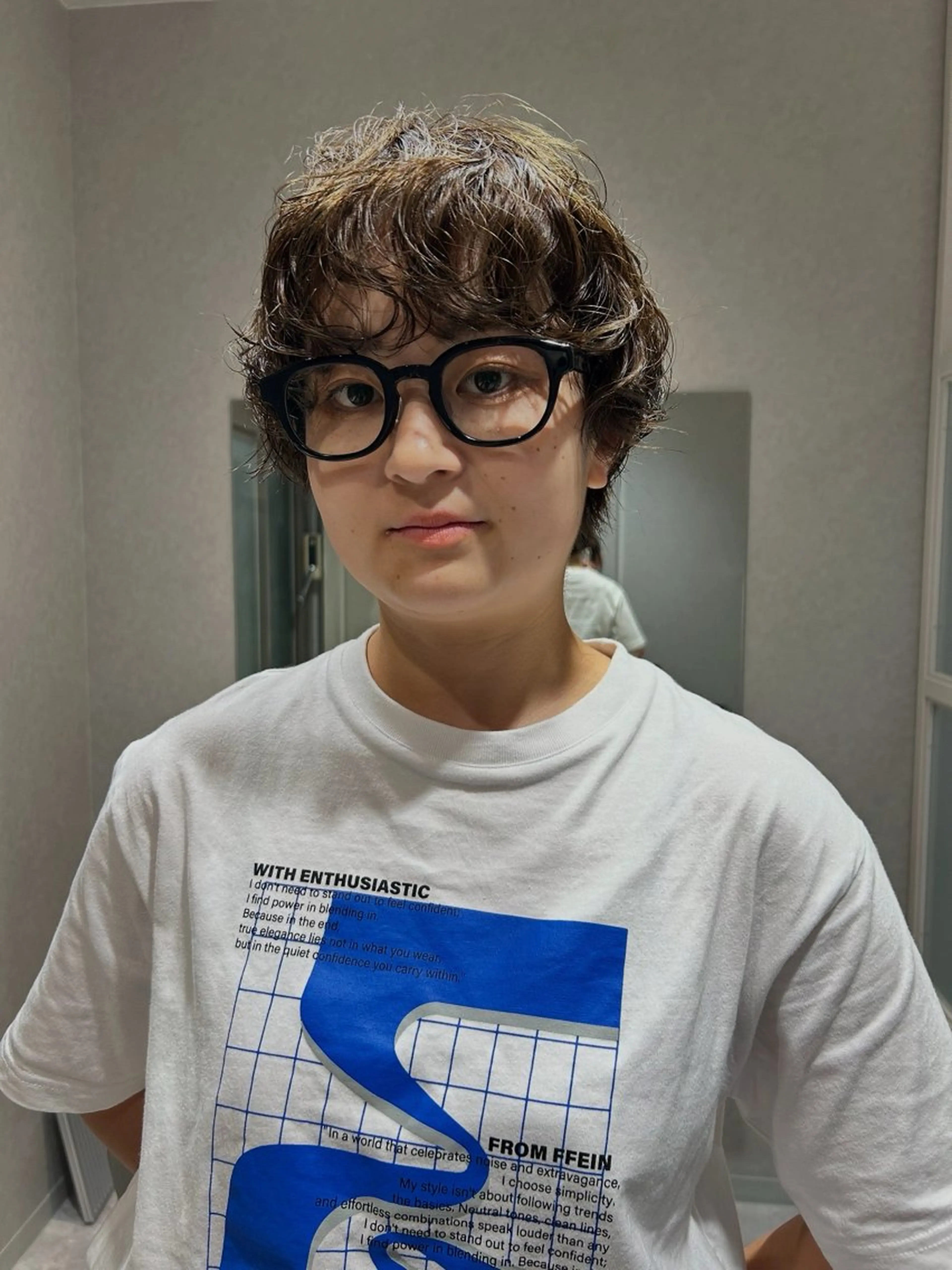 ショート パーマ カット パーマ トリートメント Yui. レイヤー/パーマのヘアスタイル