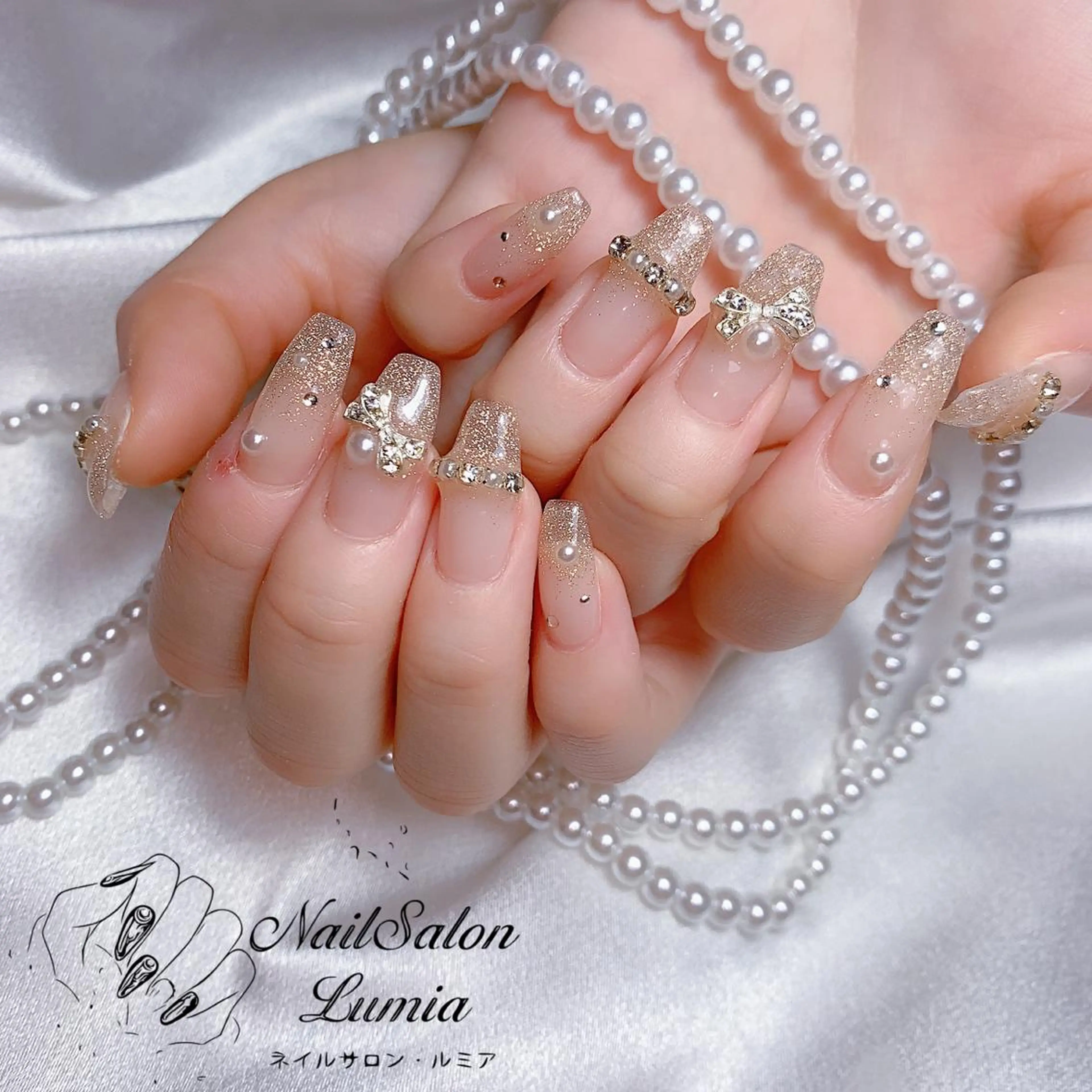 ネイル ハンドネイル ネイルサロン ルミア Lumia 店長のネイルデザイン