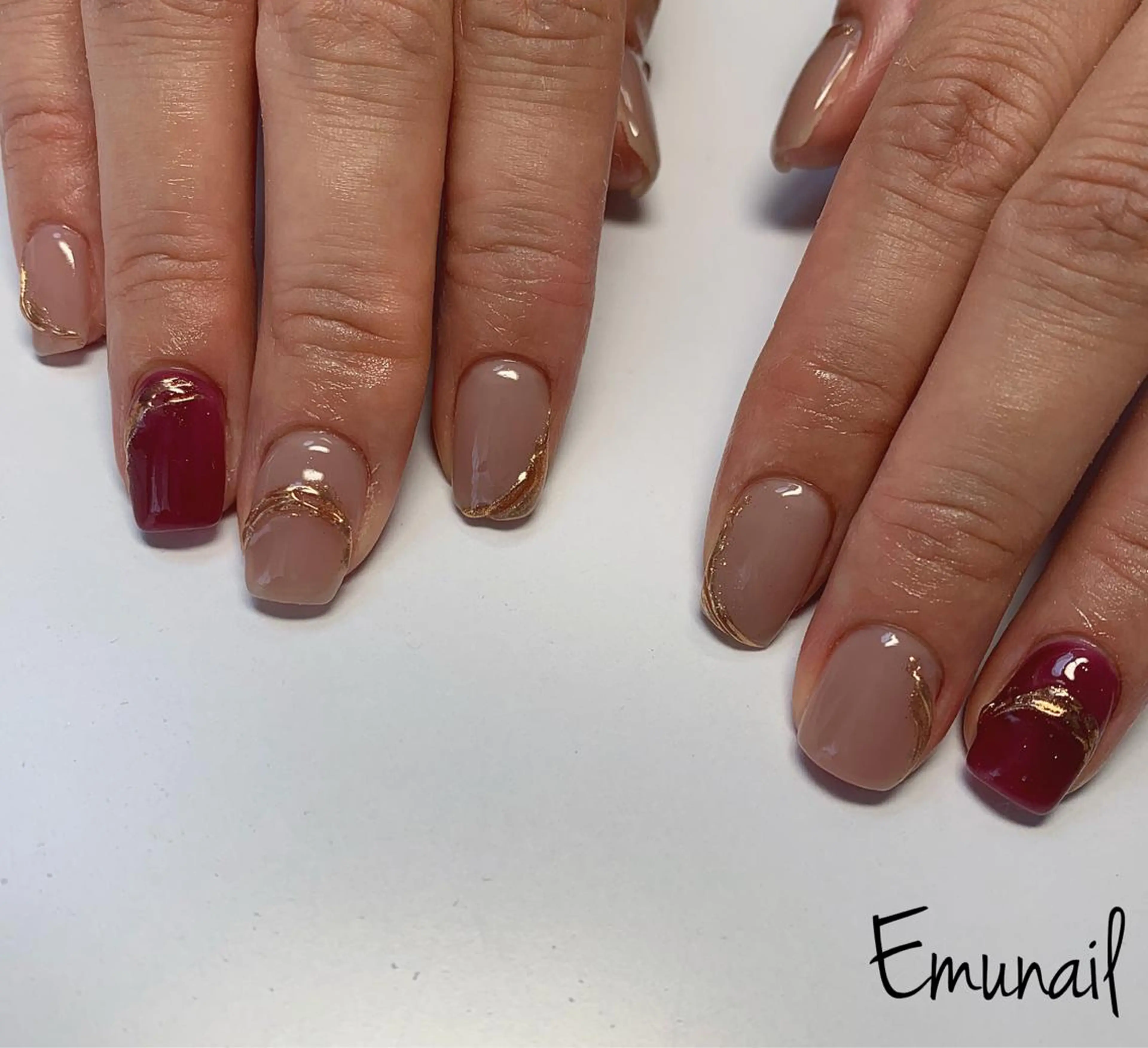 ネイル ハンドネイル Emu Nailのネイルデザイン