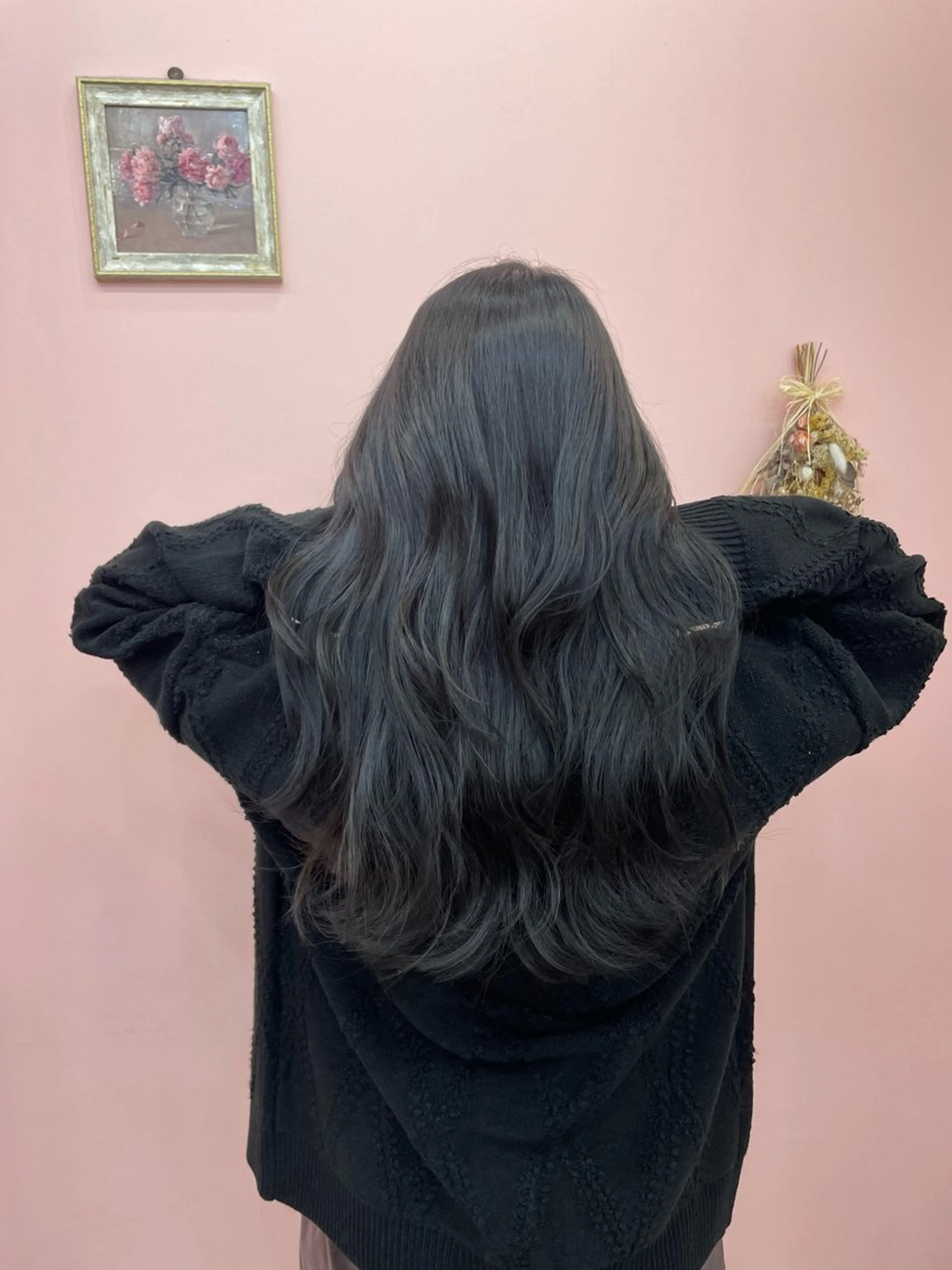 ロング カラー ヘアアレンジ 山本 史奈のヘアスタイル