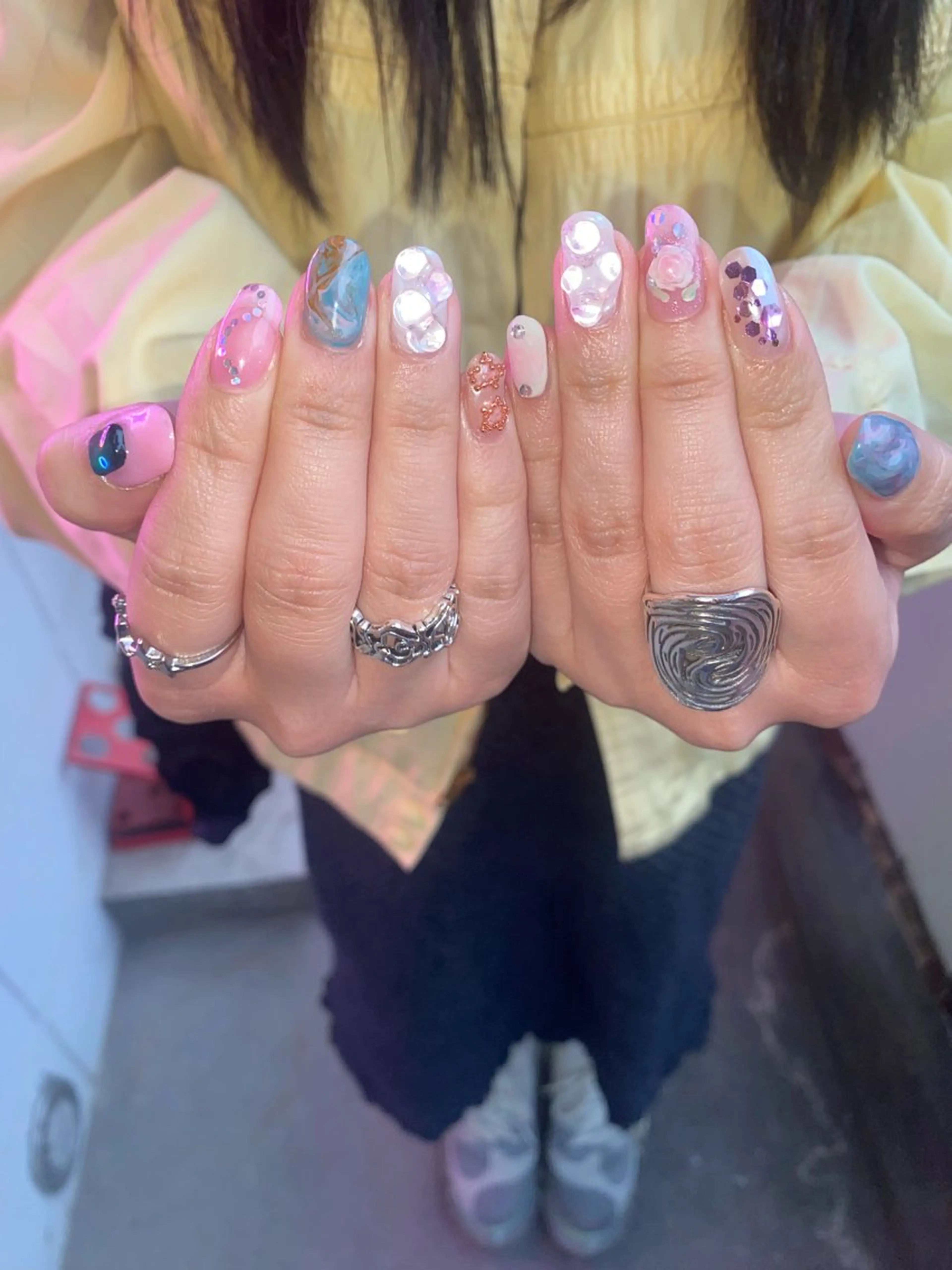 ネイル hana (..)個 性派/メンズネイル◎のネイルデザイン