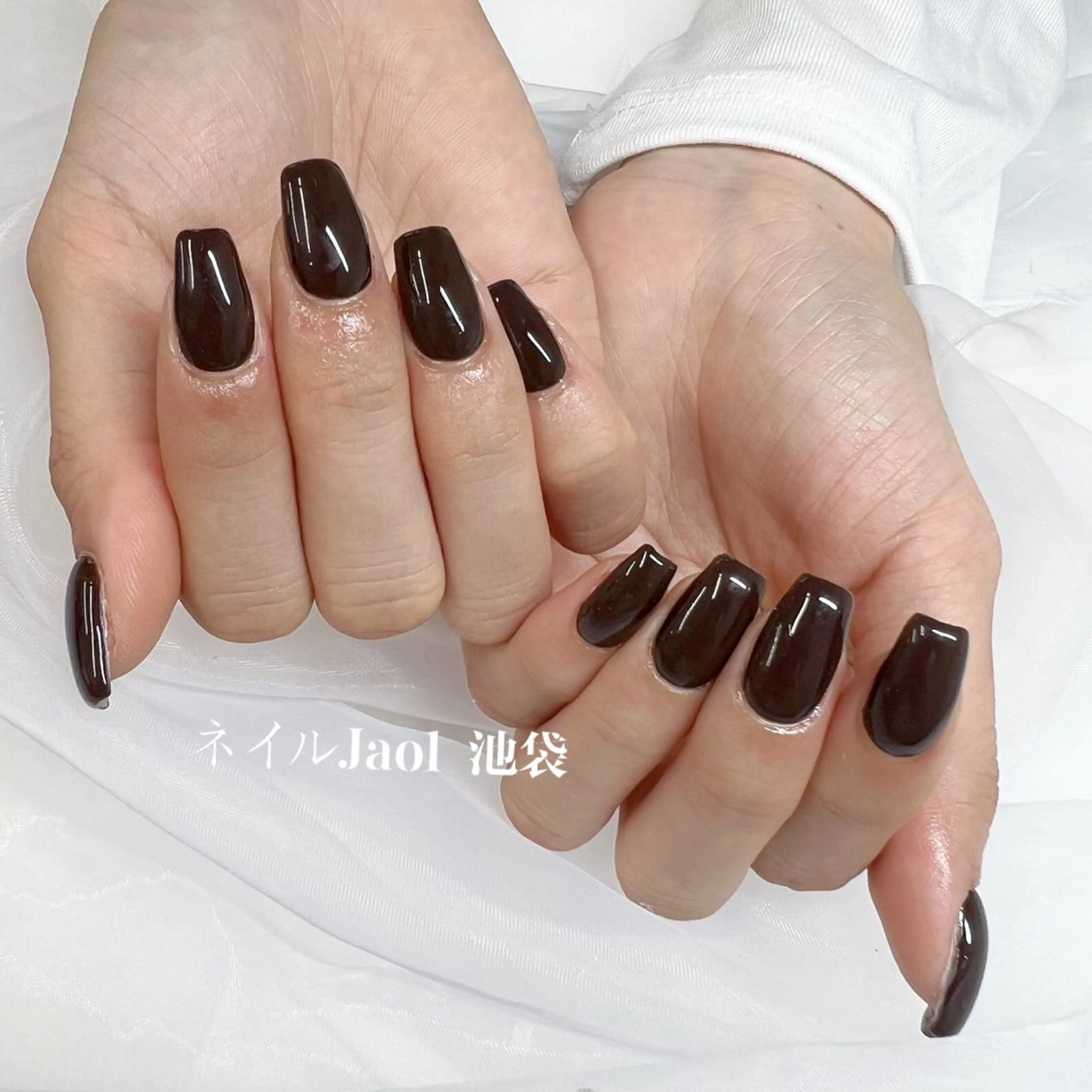 ミディアム ハンドネイル nail jaol池袋店所属・ネイルJaol 池袋のネイルデザイン