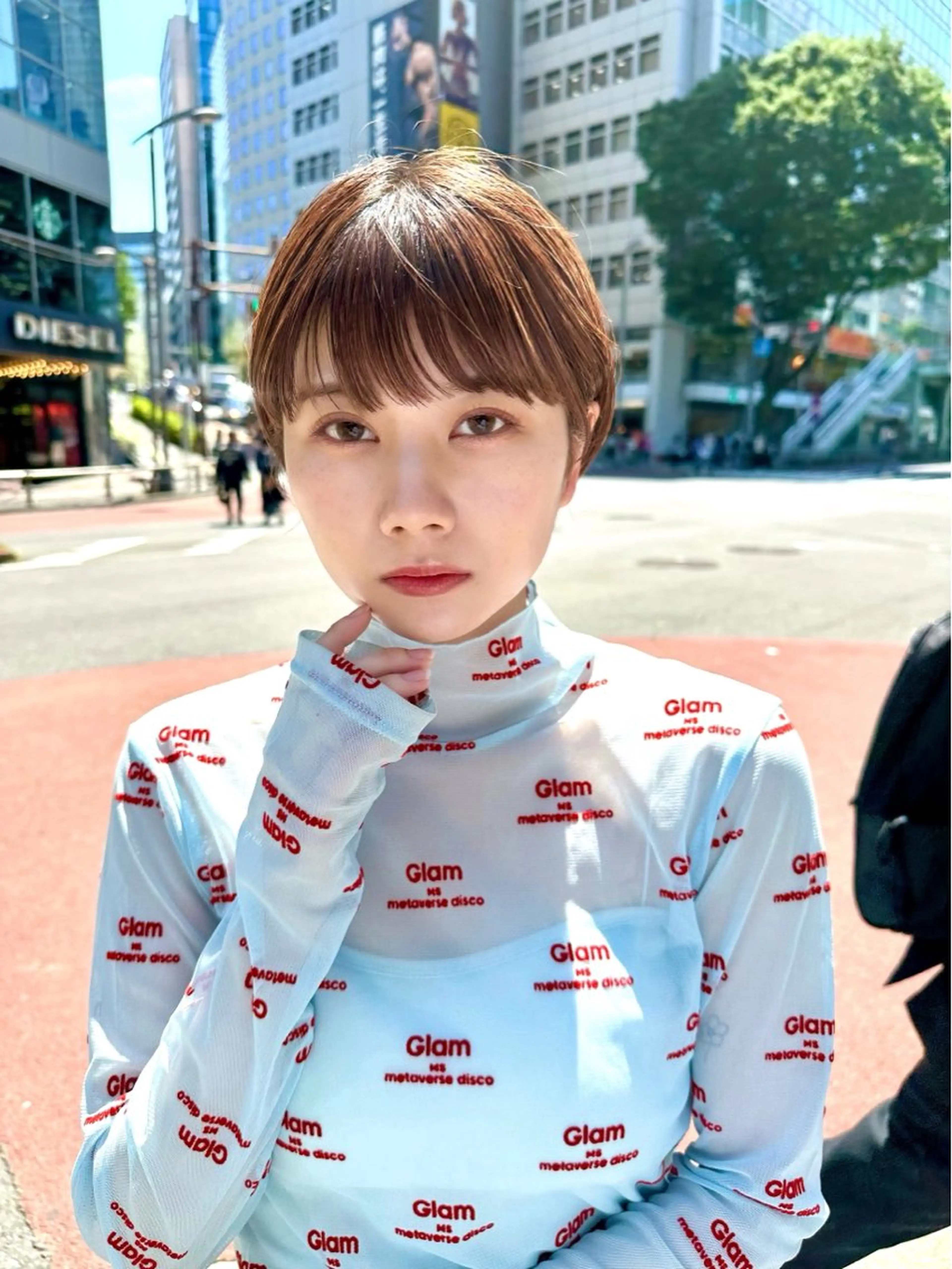 ショート カット 骨格診断で絶対可愛い ✨丸みショート✨凌弥のヘアスタイル