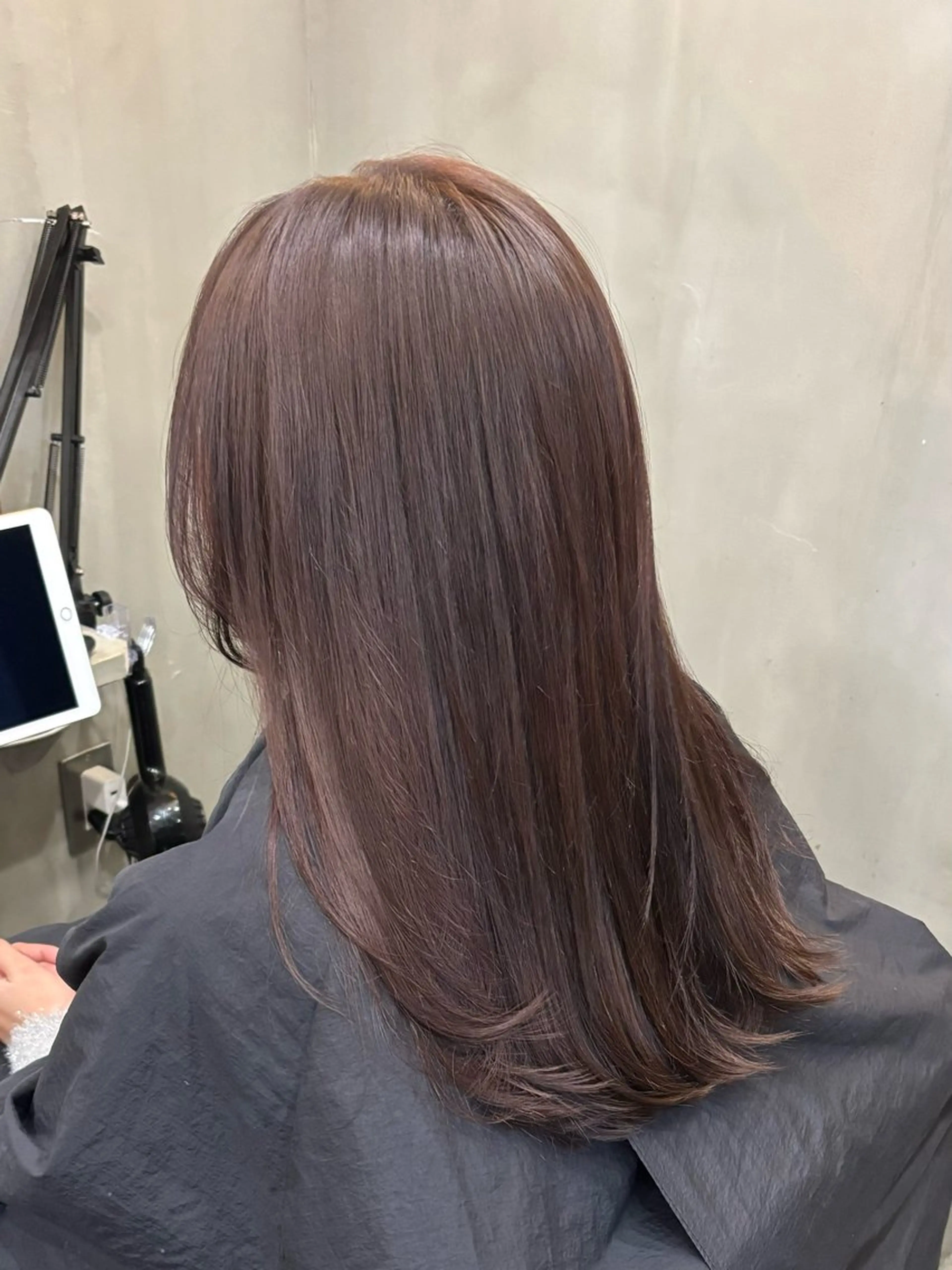 ミディアム カラー ブラウンカラー ヘアカラー 中園康 /カラー/ブリーチのヘアスタイル