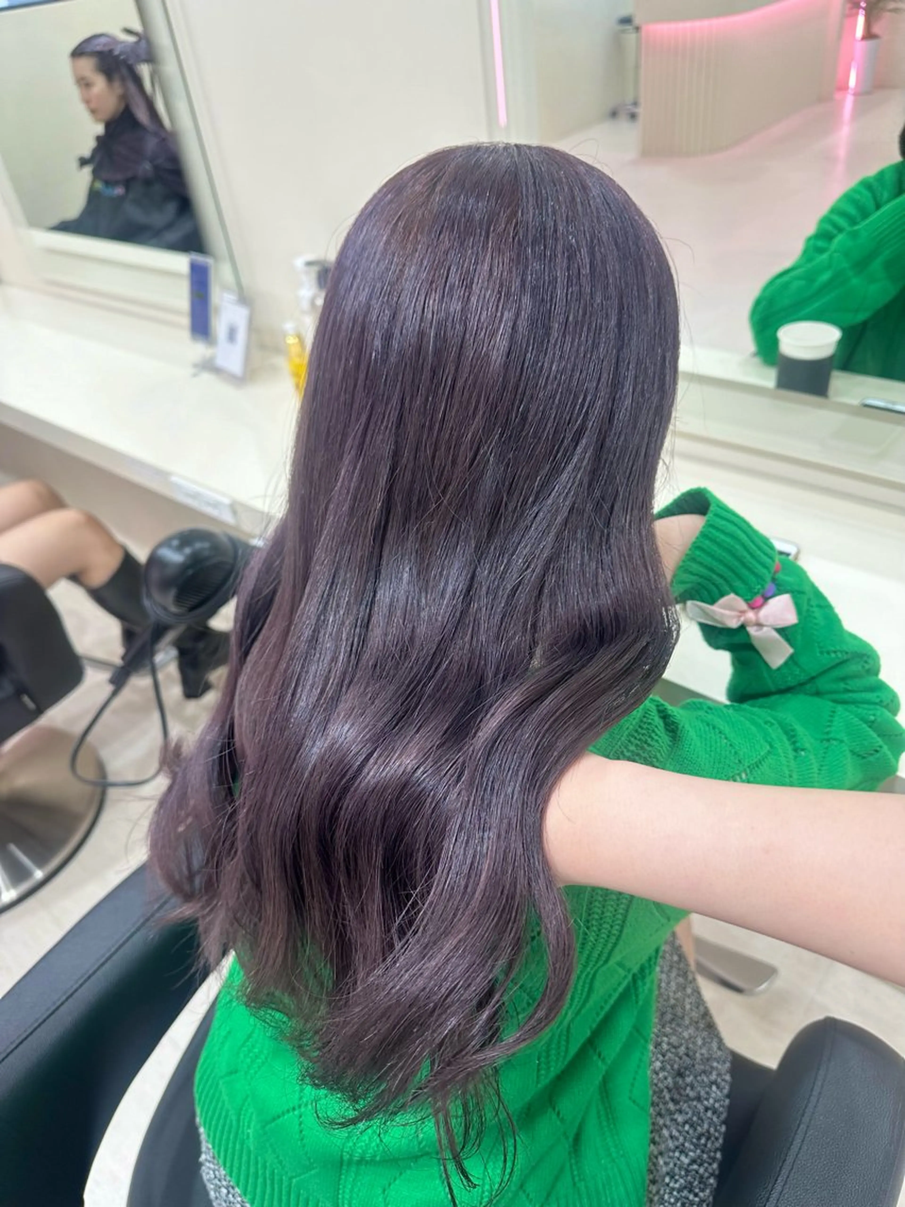 ロング カラー ヘアアレンジ 🎀 yuuka🎀のヘアスタイル