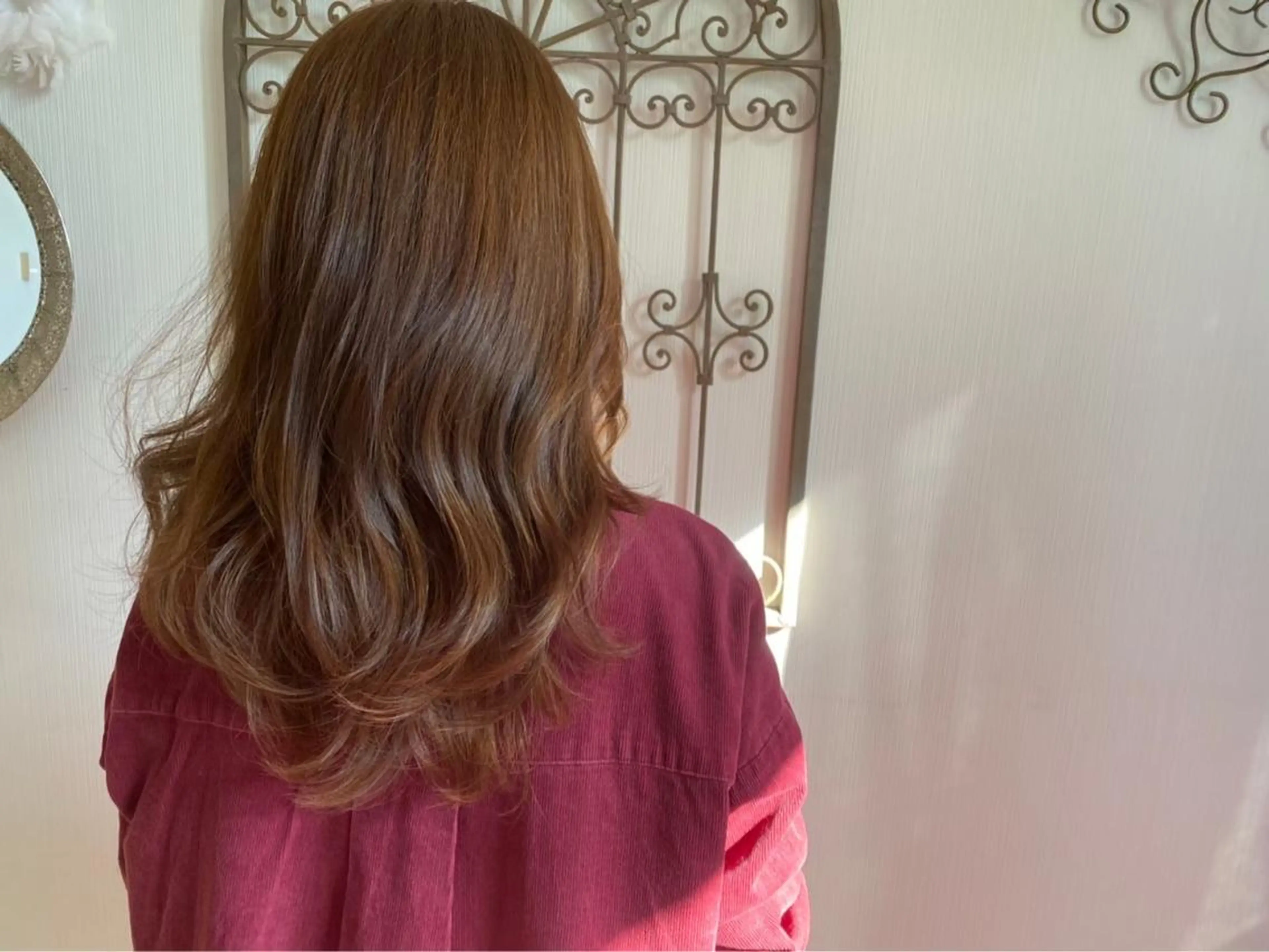 ロング ベージュ/透明感/ 桃子🎀のヘアスタイル