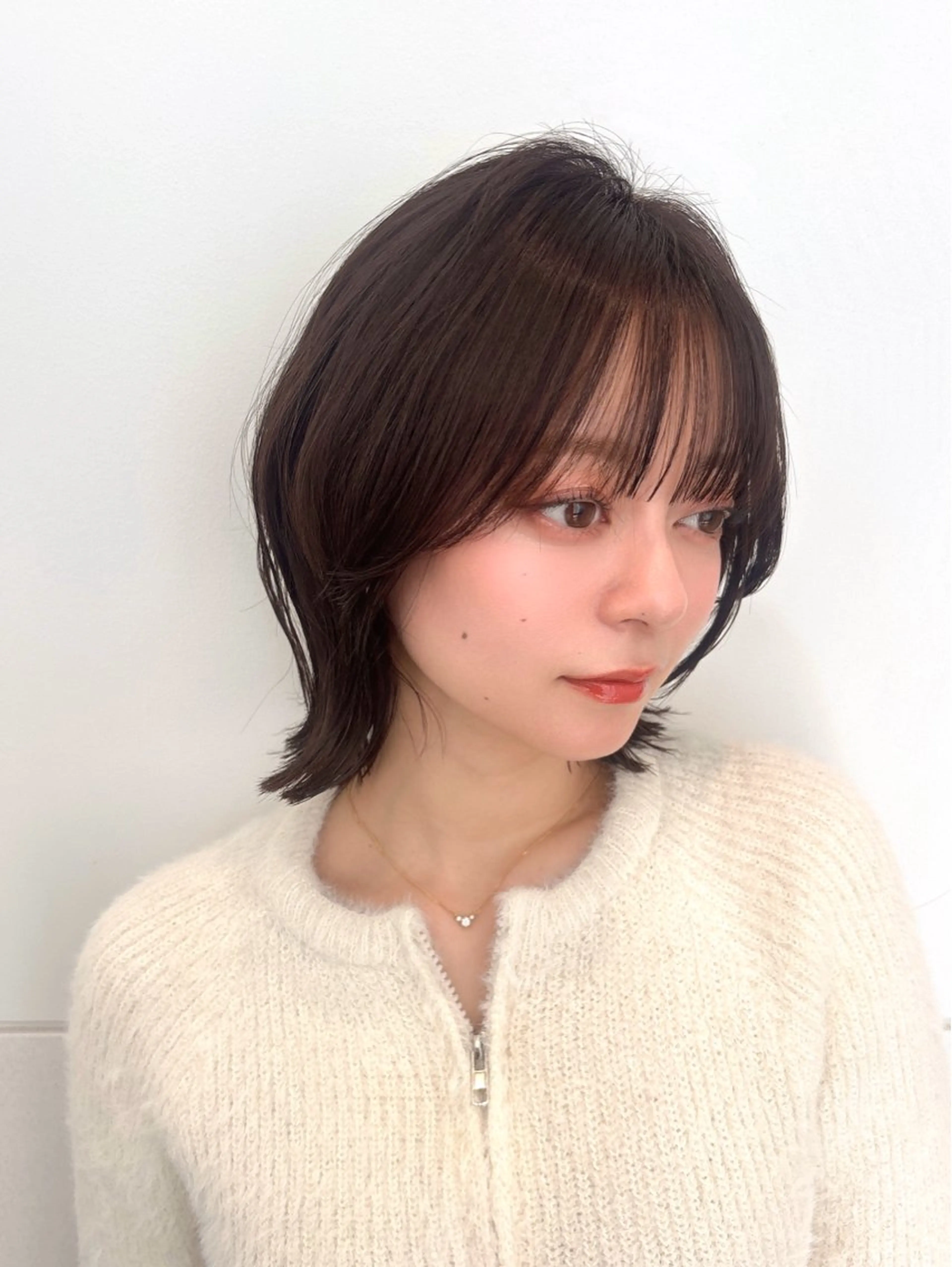 ミディアム パーマ ボブ くびれヘア カット 縮毛矯正 トリートメント 🍀本格ヘッドスパ 👑髪質改善🍀英司のヘアスタイル
