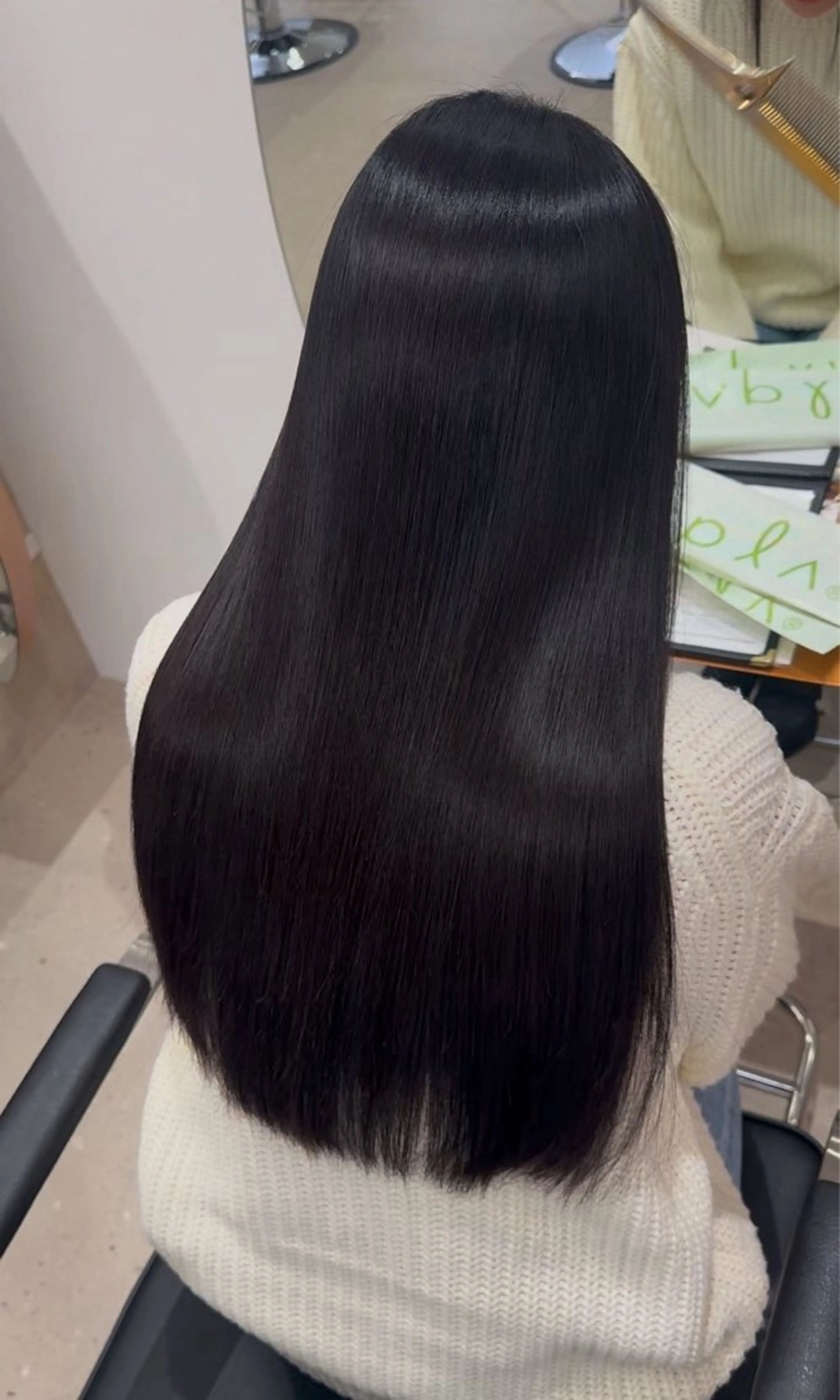 ロング パーマ 縮毛矯正 高橋 芹奈 /梅田 ／茶屋町/髪質改善のヘアスタイル