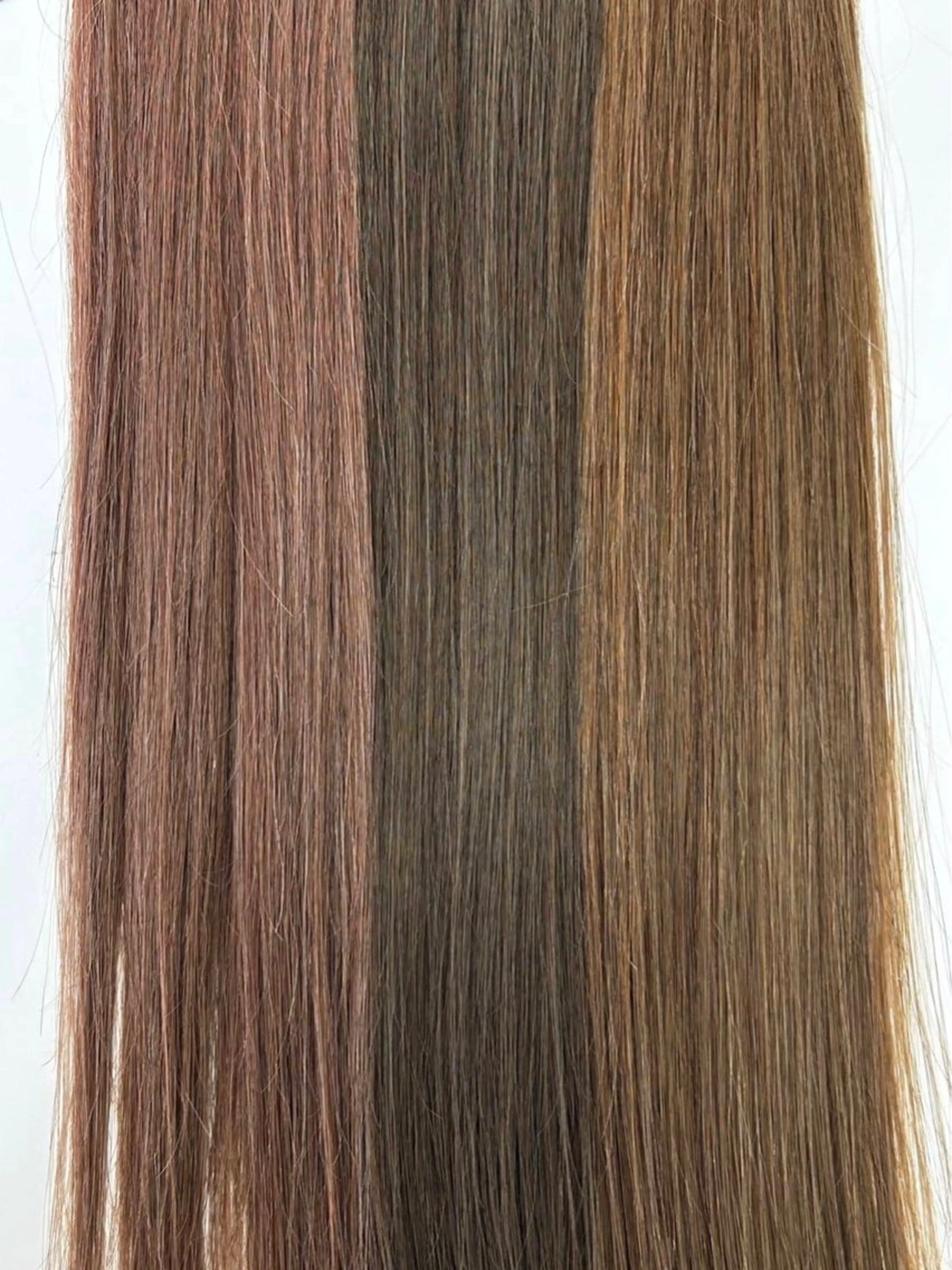 最高級人毛シールエクステ【52cm】 ロートーン 50本 エクステカット込みの写真