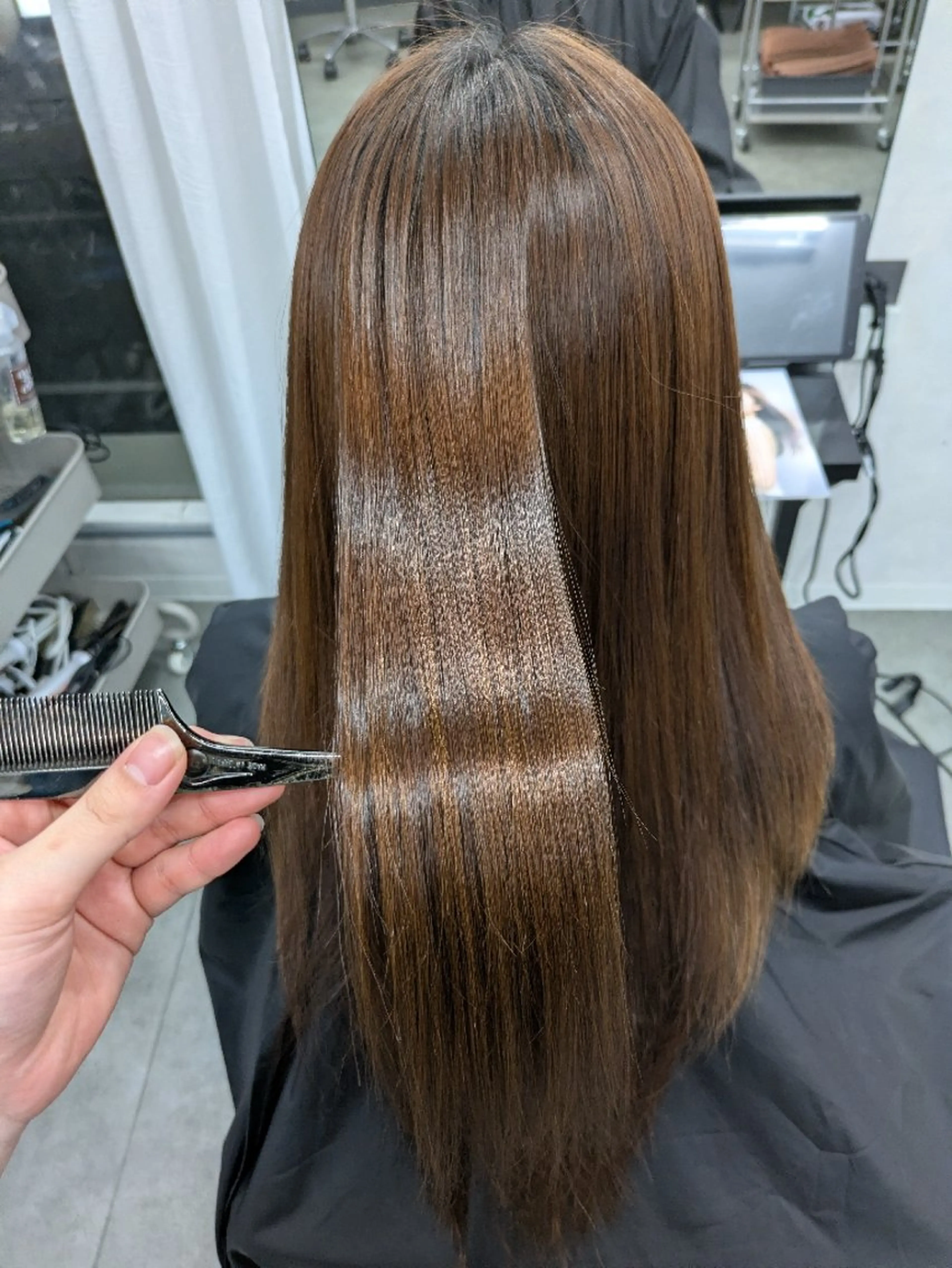 ロング 縮毛矯正 ✙✨🩵LIV / マキ🩵✨✙のヘアスタイル