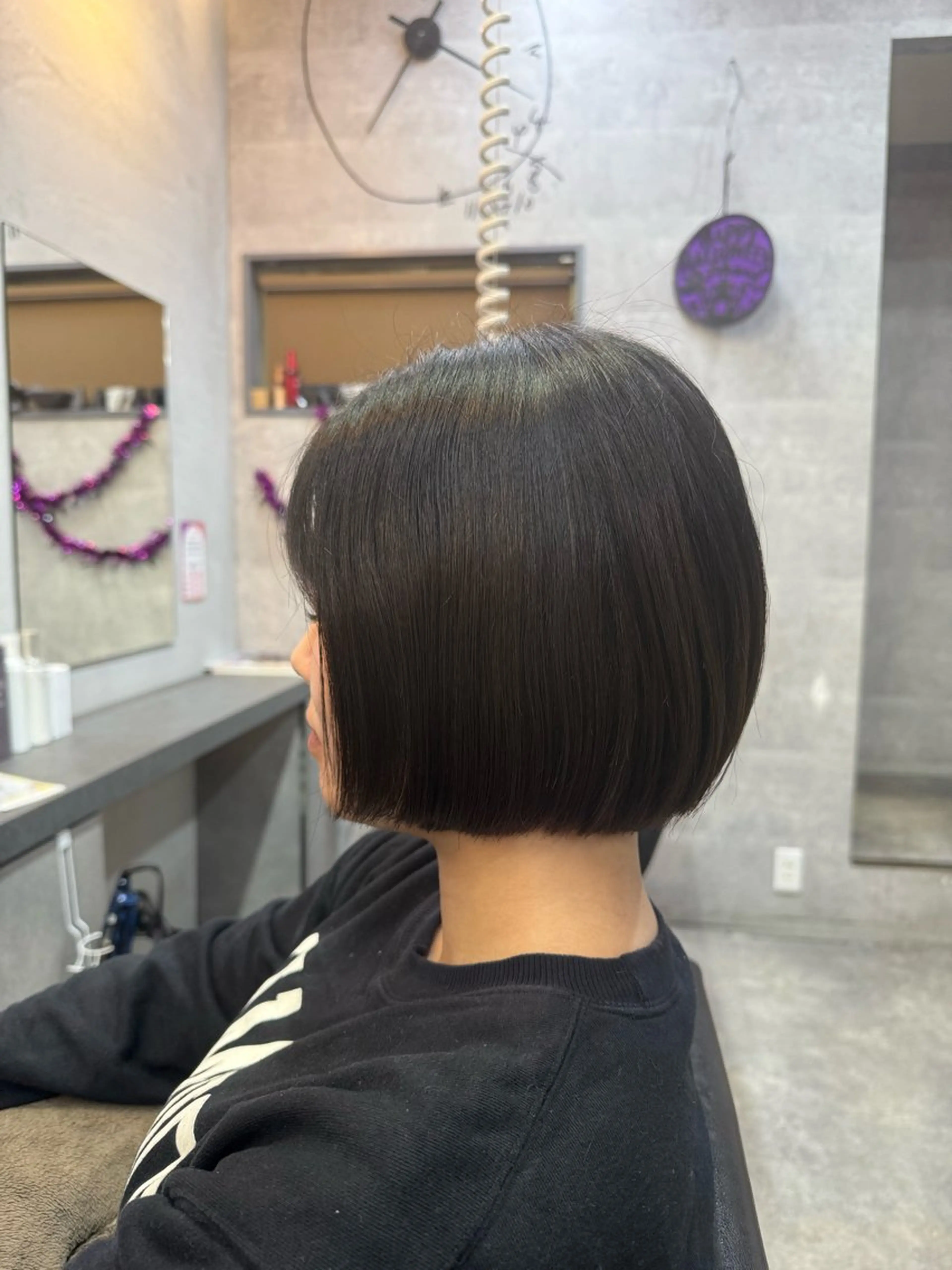ショート ボブ クニマツ クレアのヘアスタイル