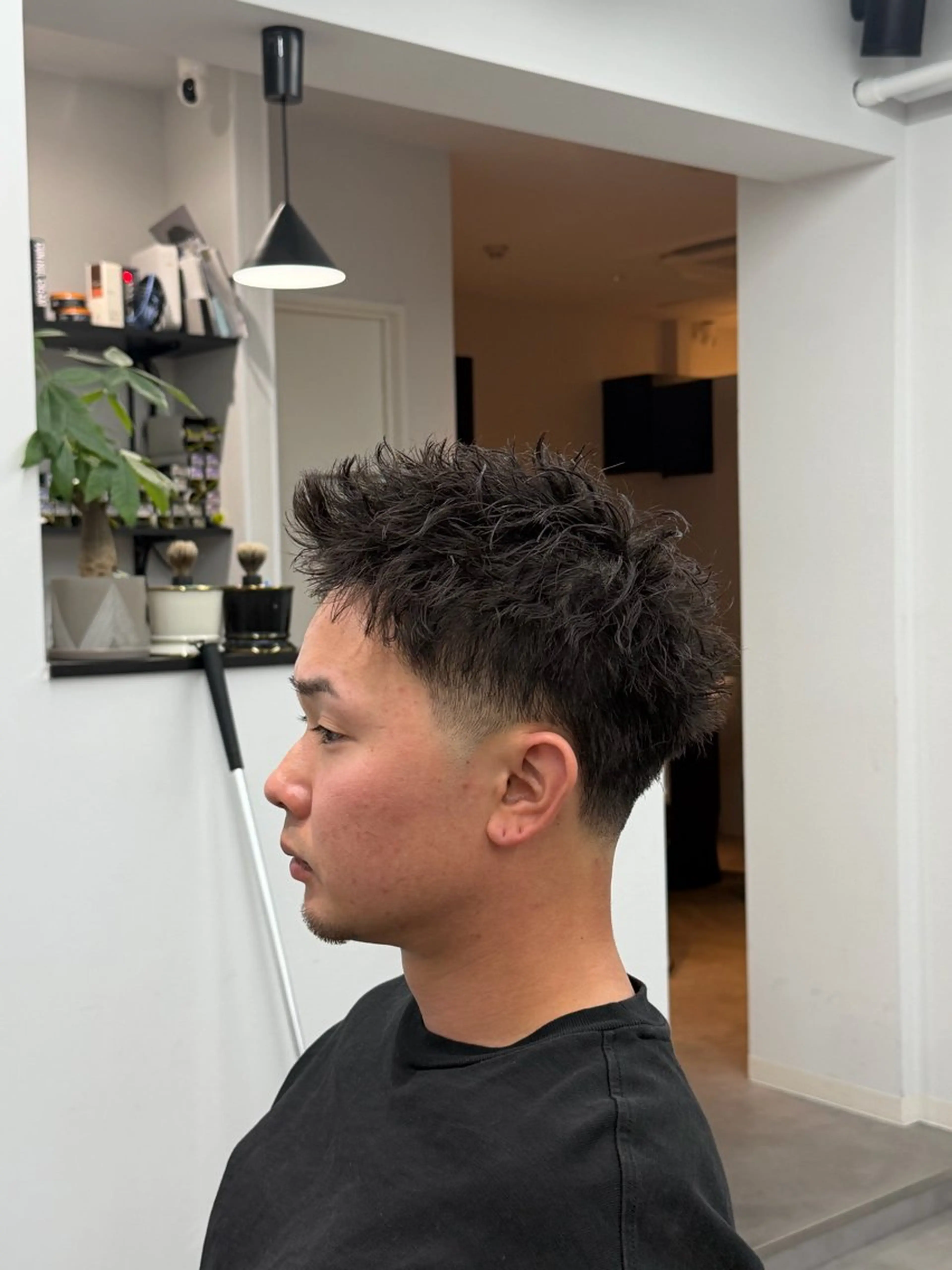 ショート パーマ ナカ レオナのヘアスタイル