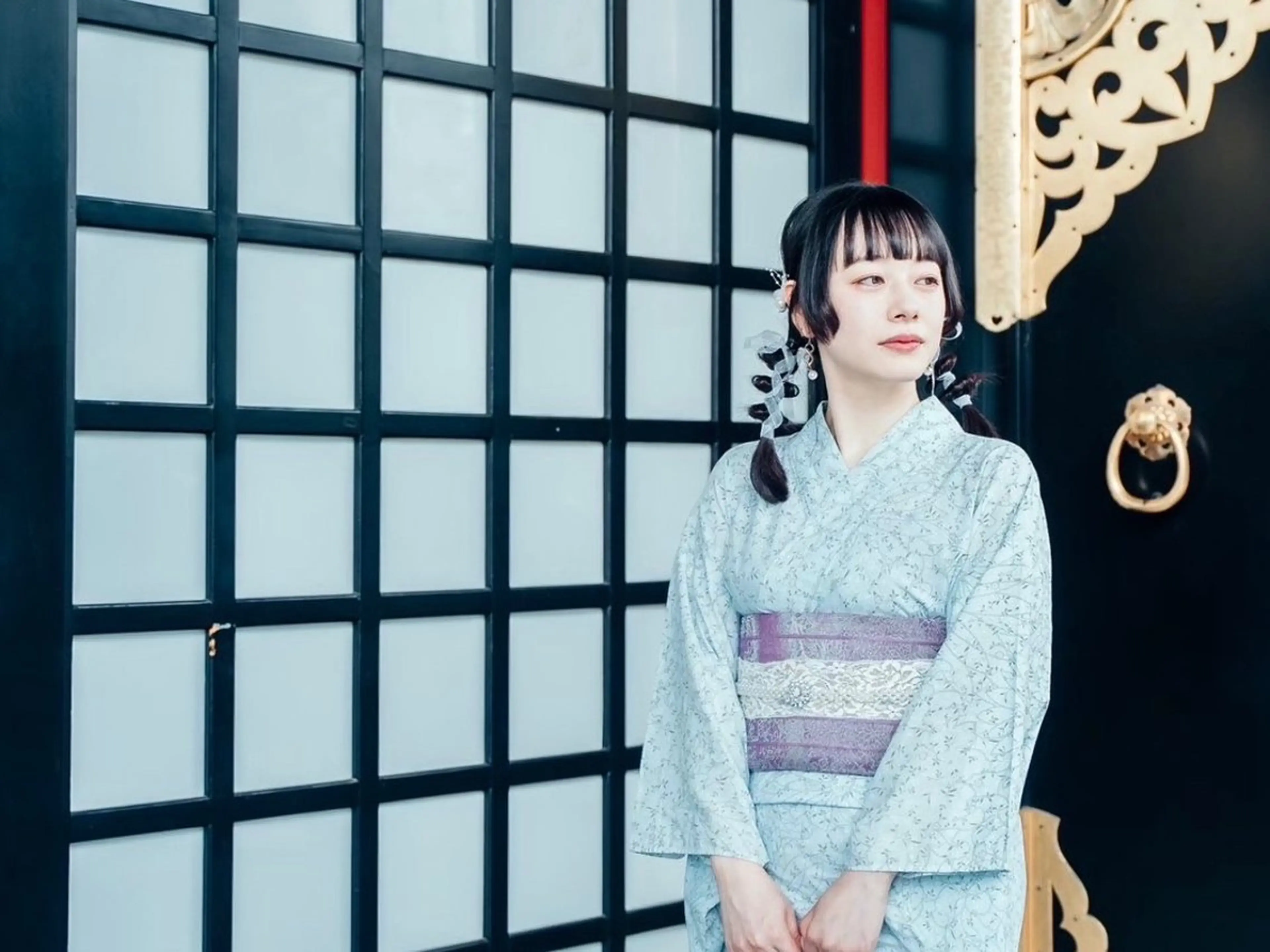 ミディアム カット ヘアカラー トリートメント MYRTLE TSUNODAのヘアスタイル