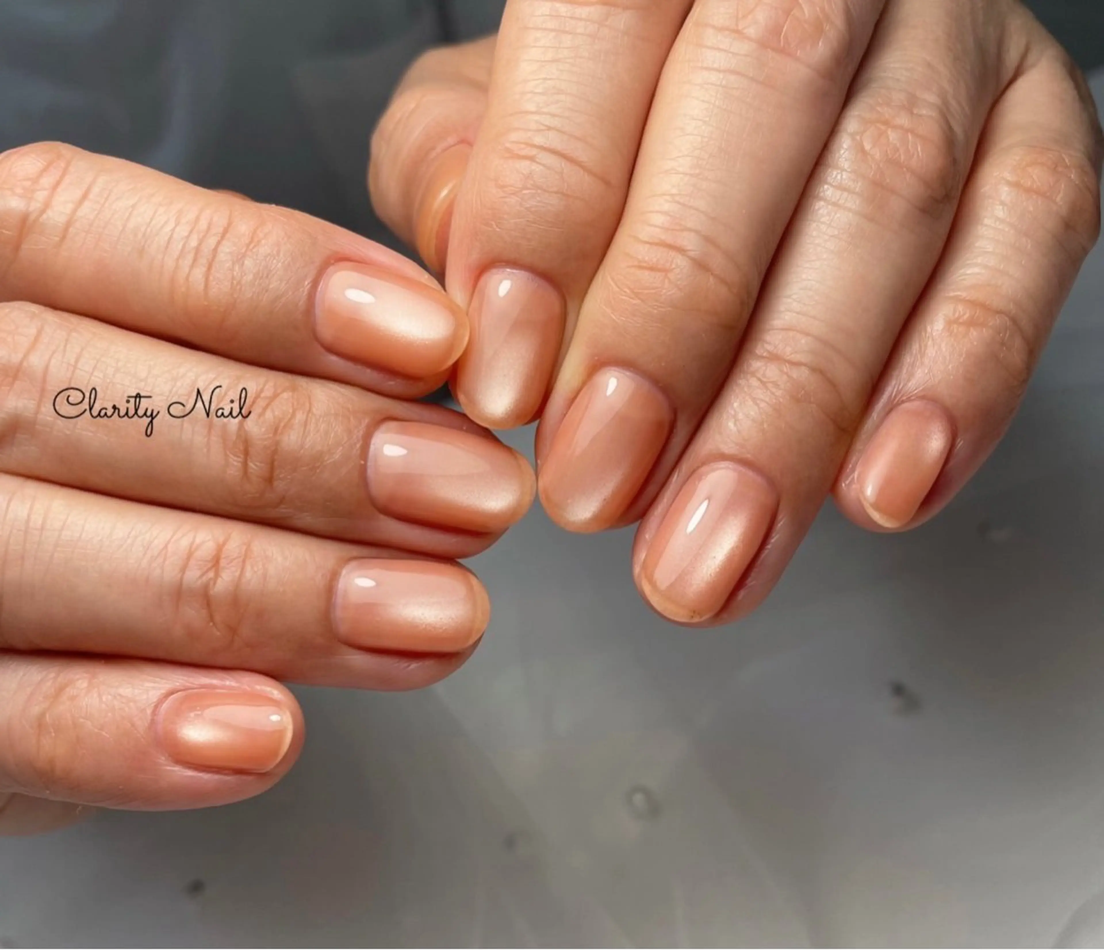 ネイル ワンカラーネイル ハンドネイル Clarity Nailのネイルデザイン