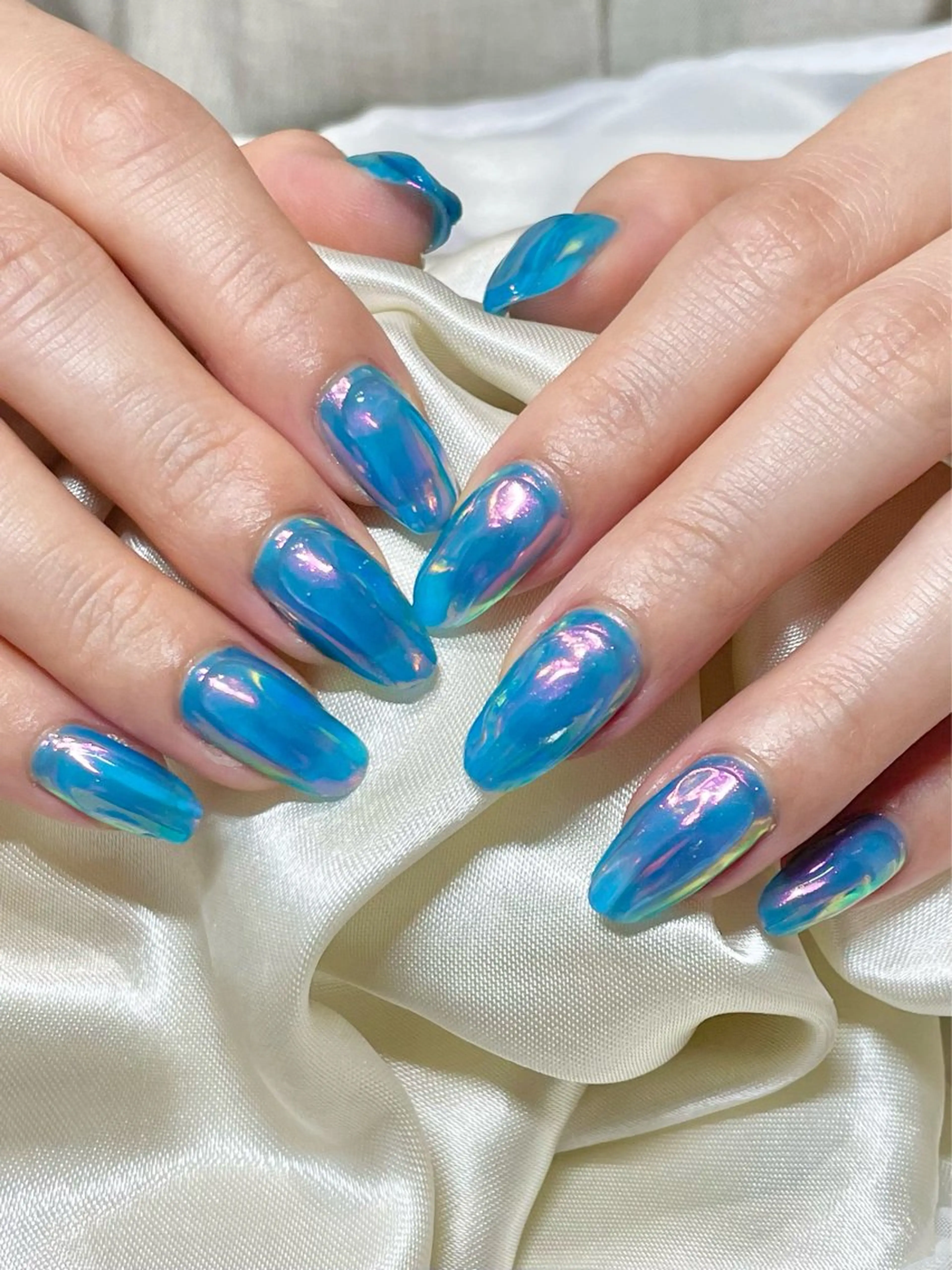 ネイル 氷ネイル・うるうるネイル Nail Salon Y.のネイルデザイン