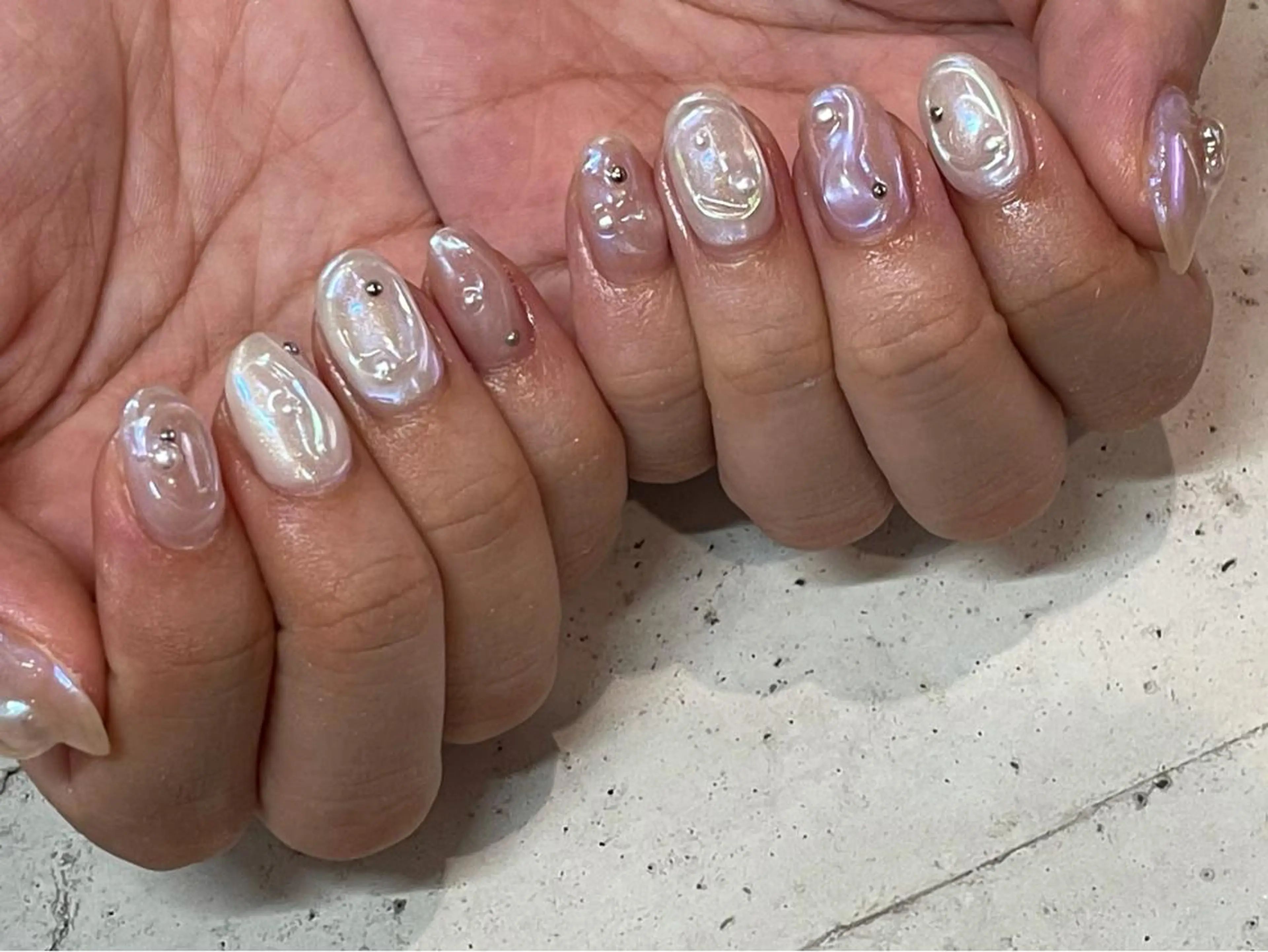 ネイル オフィスネイル ハンドネイル nail salon Lumiereのネイルデザイン