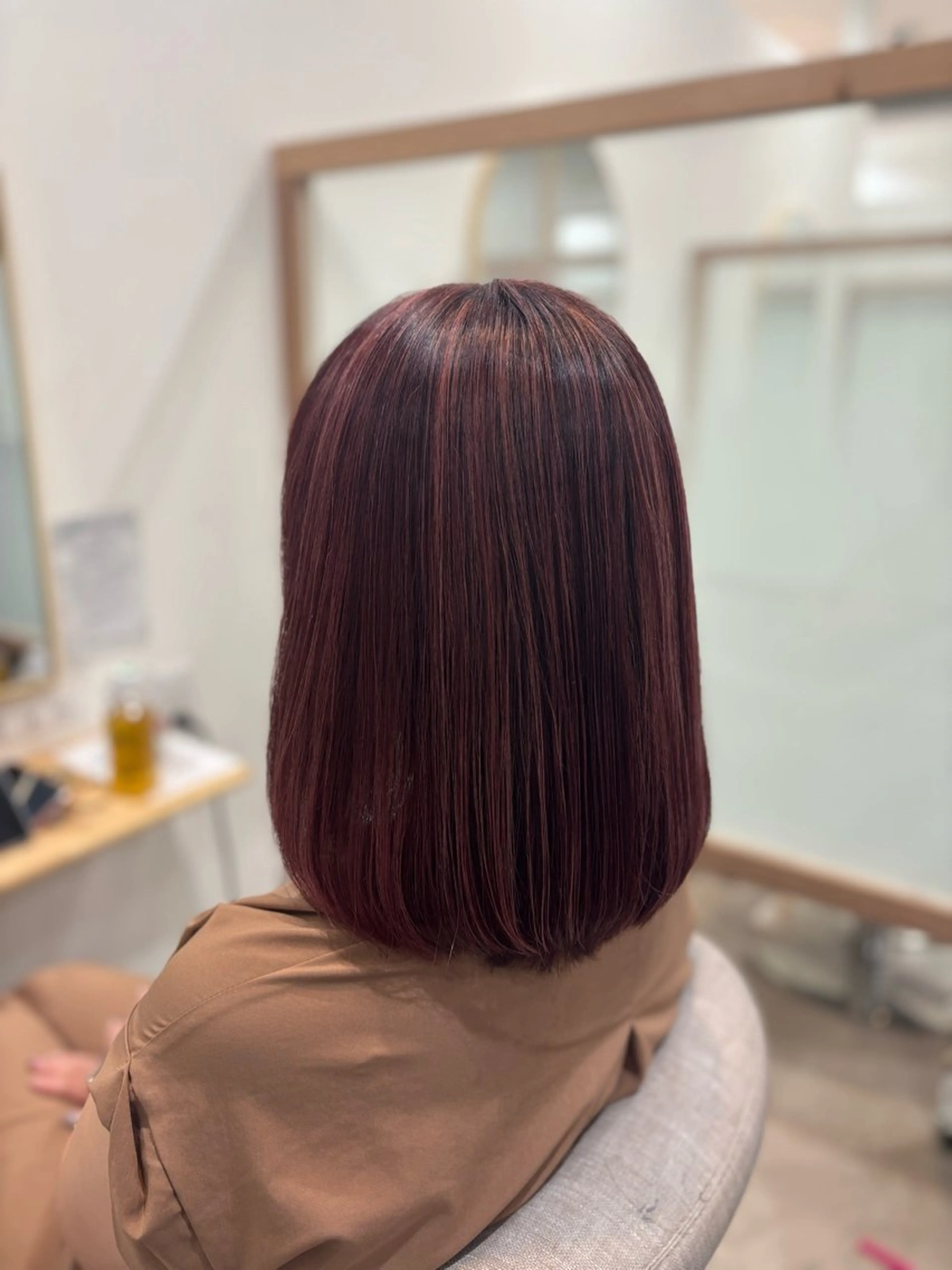 ミディアム Carrefour OHANA　ayuのヘアスタイル