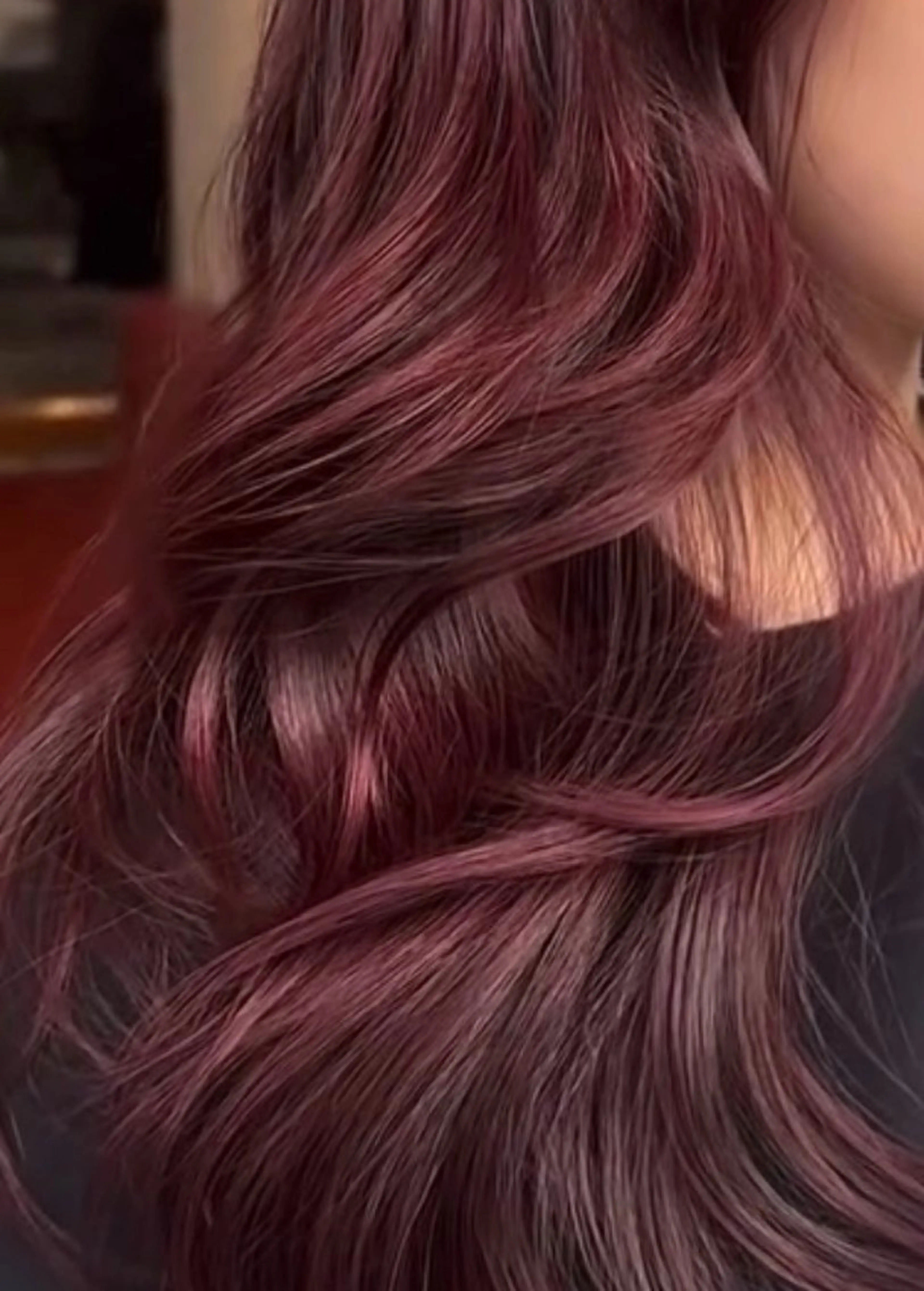 カラー ブリーチ ブリーチなしカラー ヘアカラー momo kgのヘアスタイル