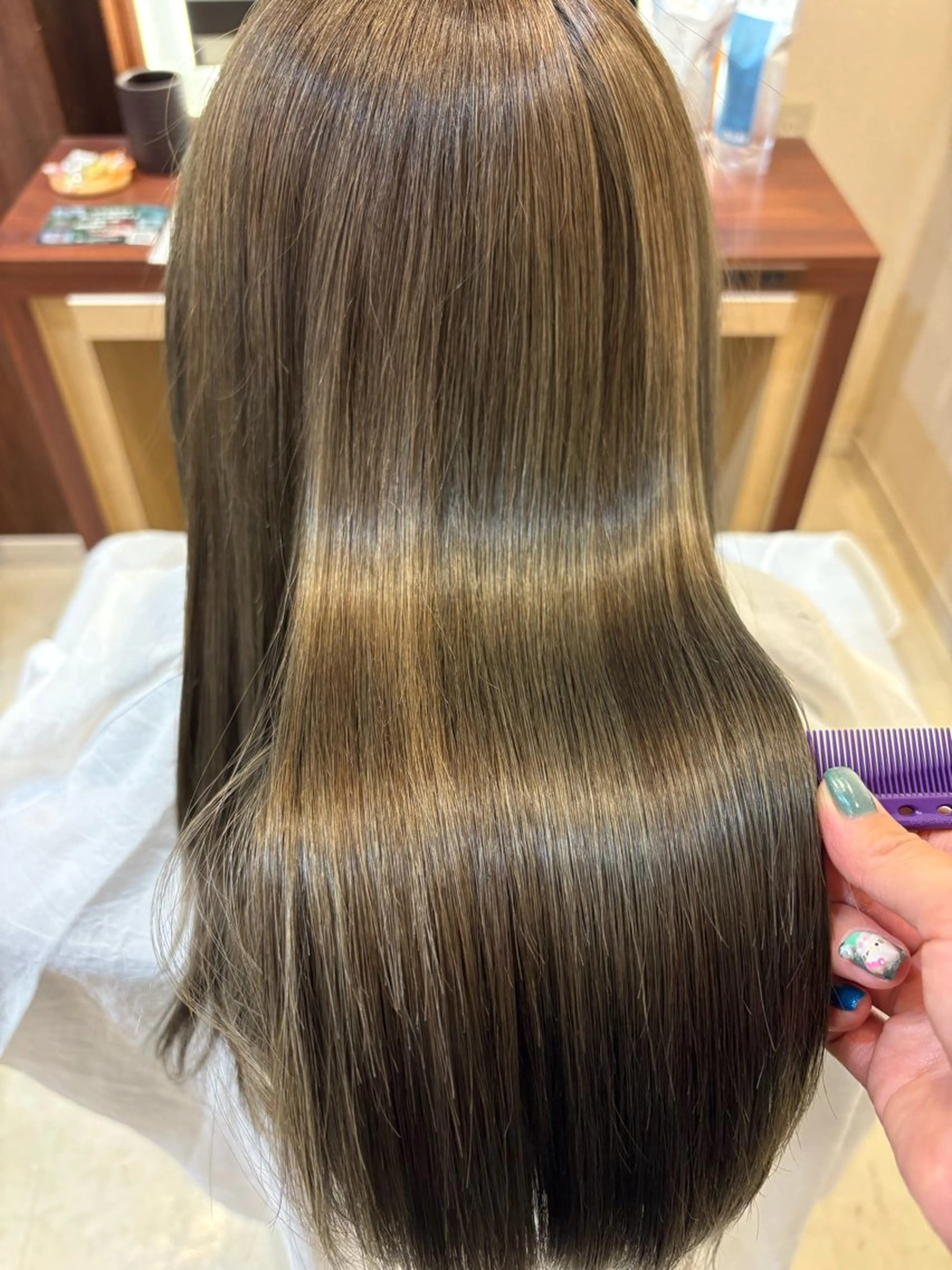 ロング 𝐓𝐄𝐑𝐀𝐈 𝐇𝐀𝐍𝐎𝐍のヘアスタイル