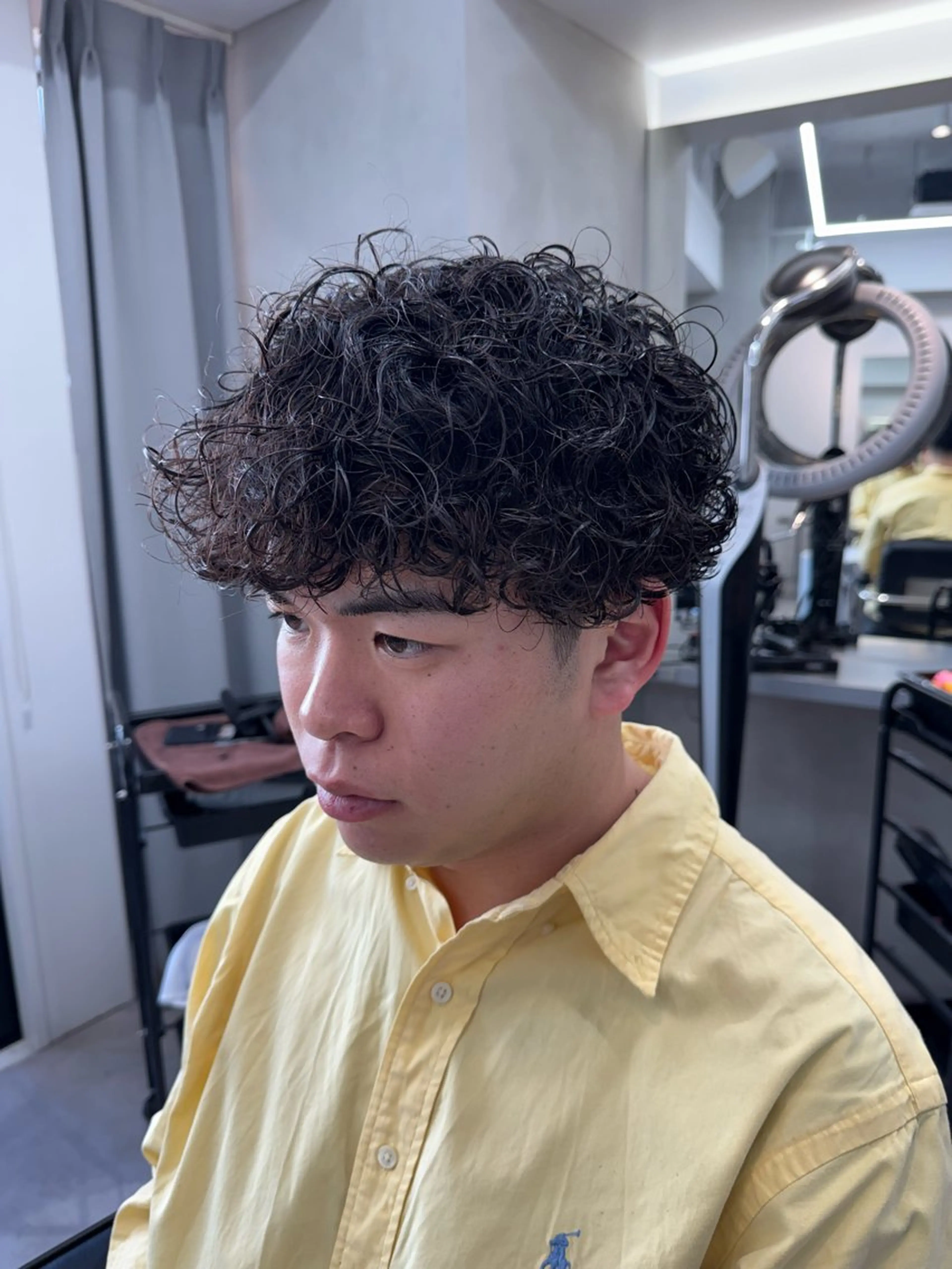 パーマ メンズ メンズパーマ カット パーマ 大宮メンズ特化/パー マ職人/小川藍人のヘアスタイル