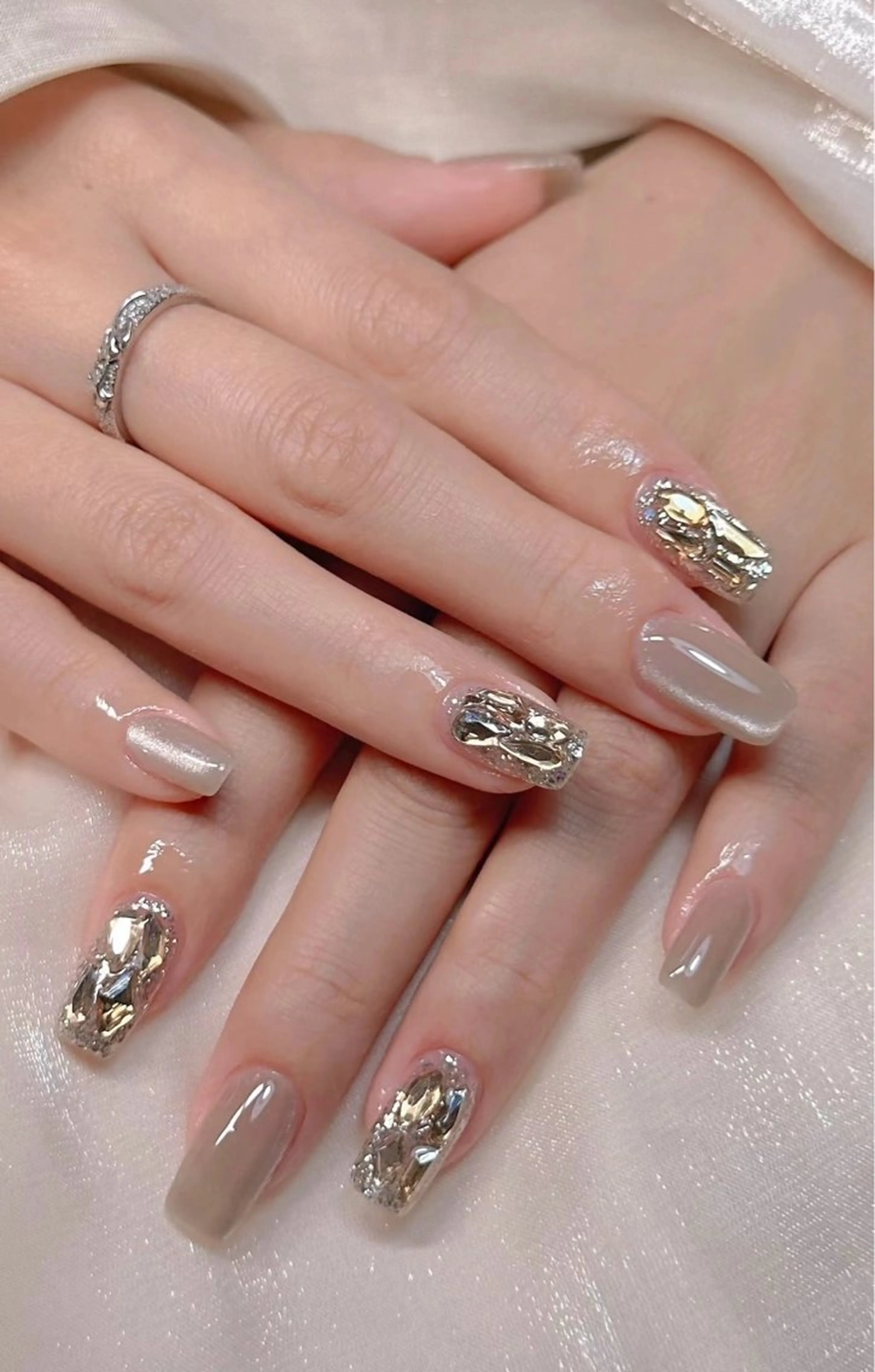 ネイル ハンドネイル ハンドケア sunnynail 小桃のネイルデザイン