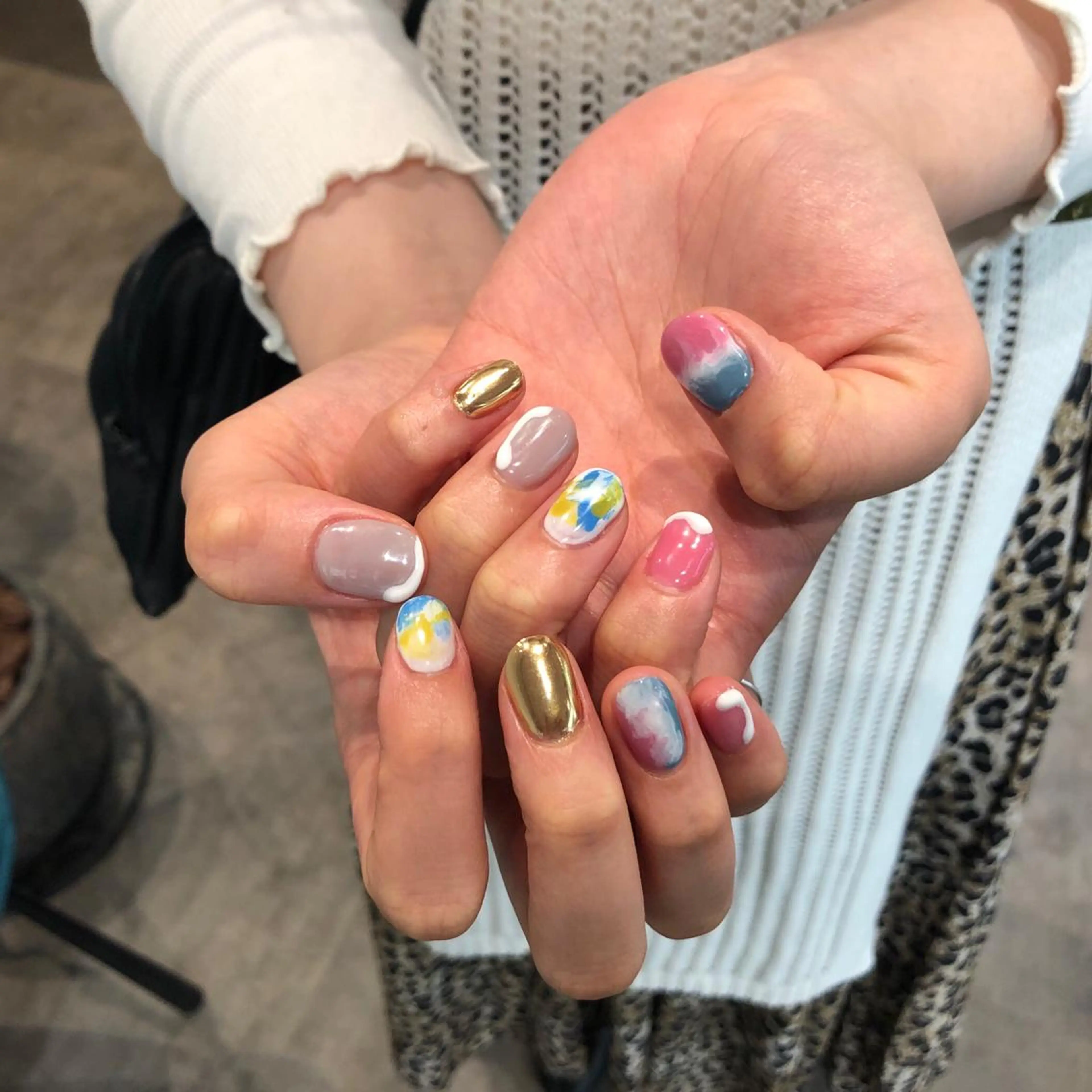 ネイル ハンドネイル ナチュラル透明感🌱 小山美樹子のヘアスタイル