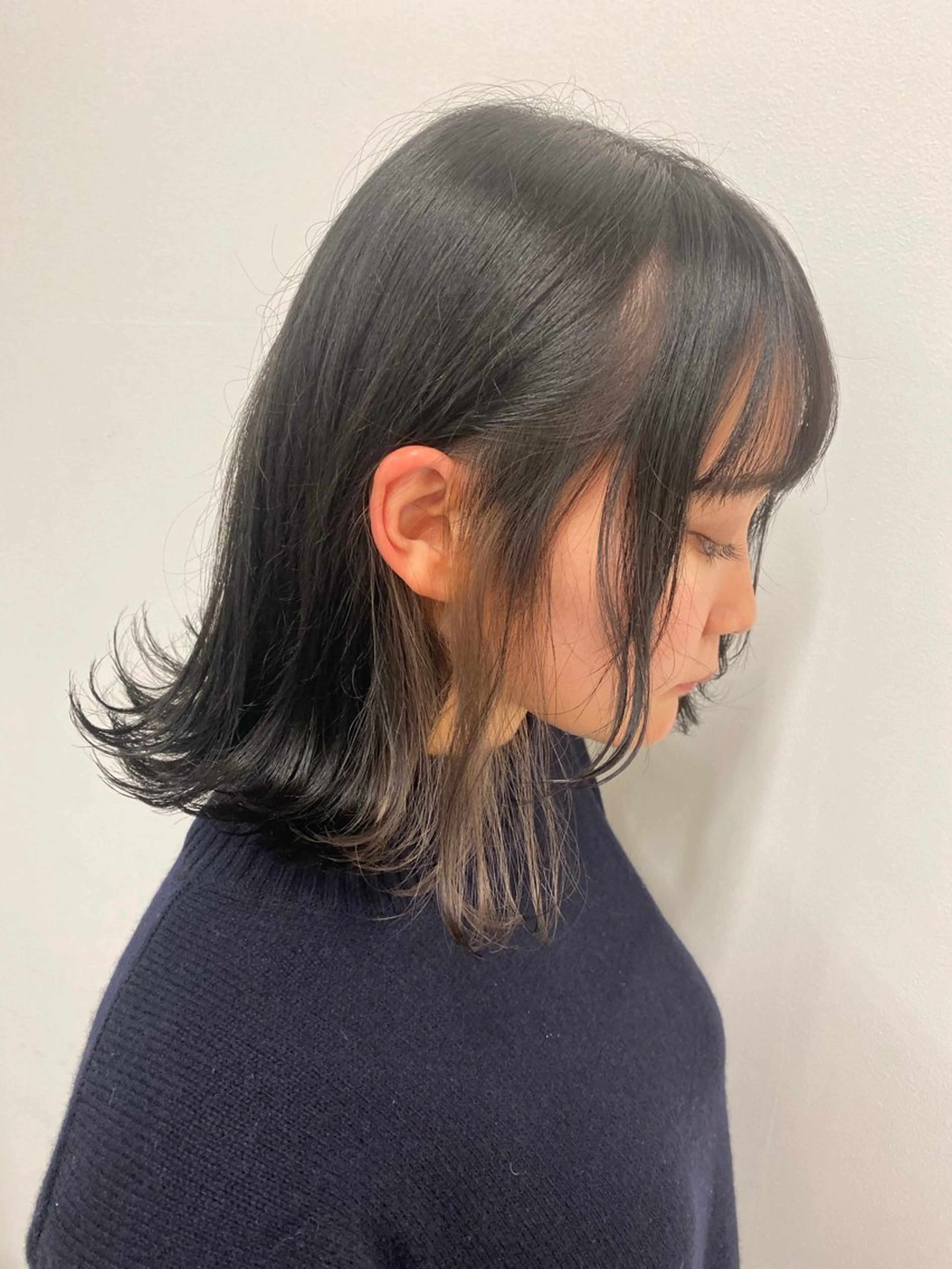 ショート カラー パーマ ヘアアレンジ ボブ くびれヘア 韓国風ヘア デジタルパーマ 中顔面短縮カット🪽 レイヤー🥀コウヘイのヘアスタイル