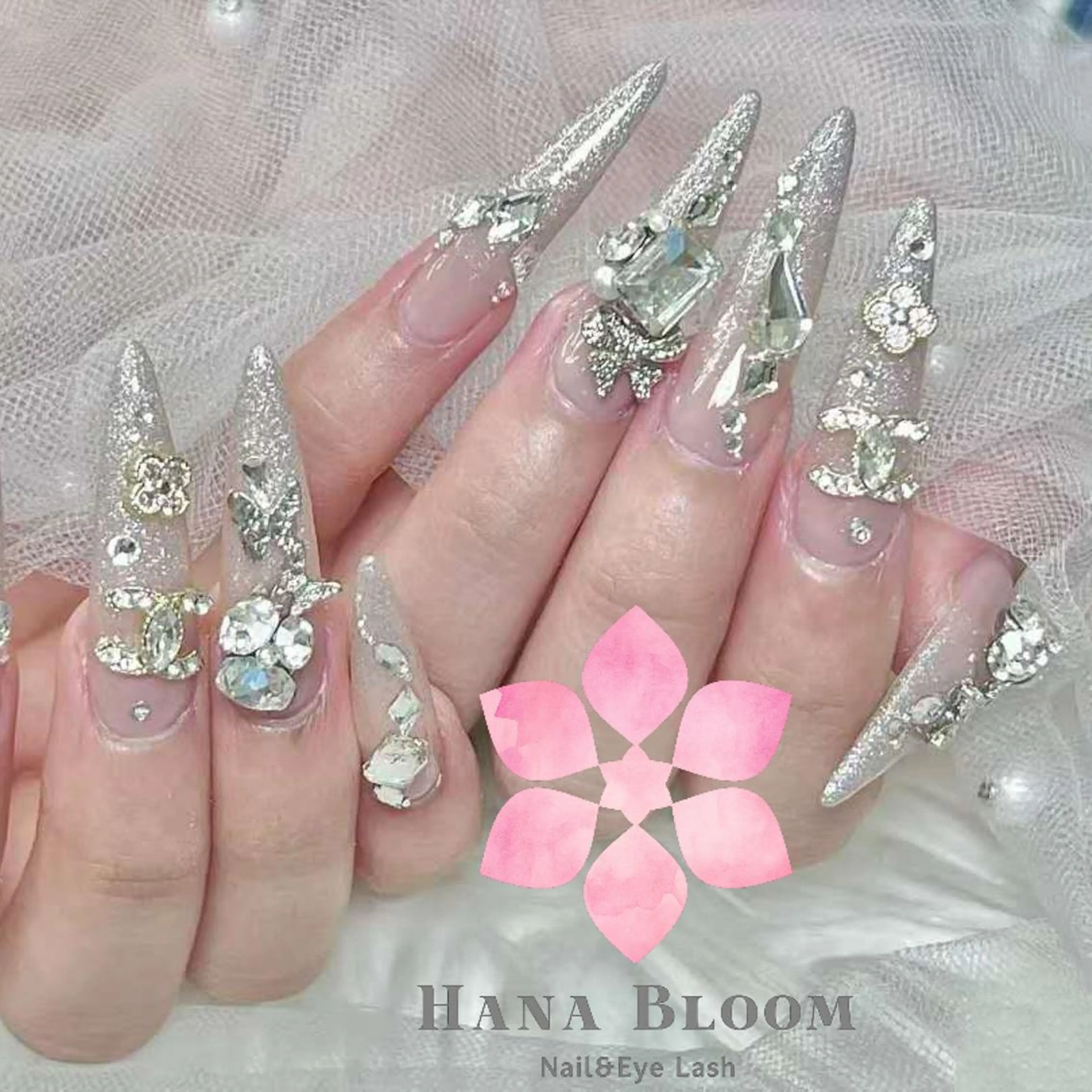 ネイル Hana Bloom Nail💗YUIのネイルデザイン