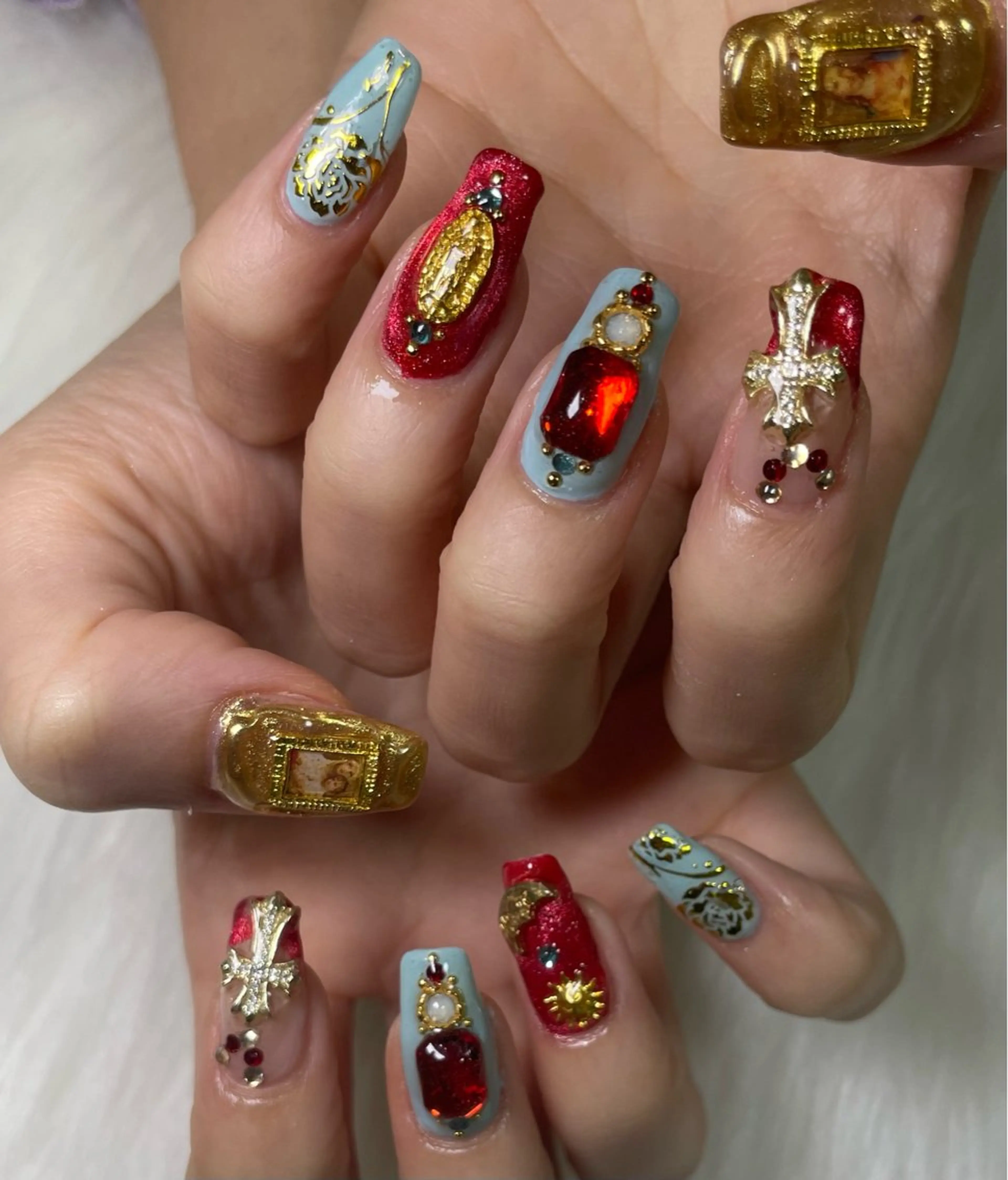 ネイル ハンドネイル 黒川 実祐のネイルデザイン