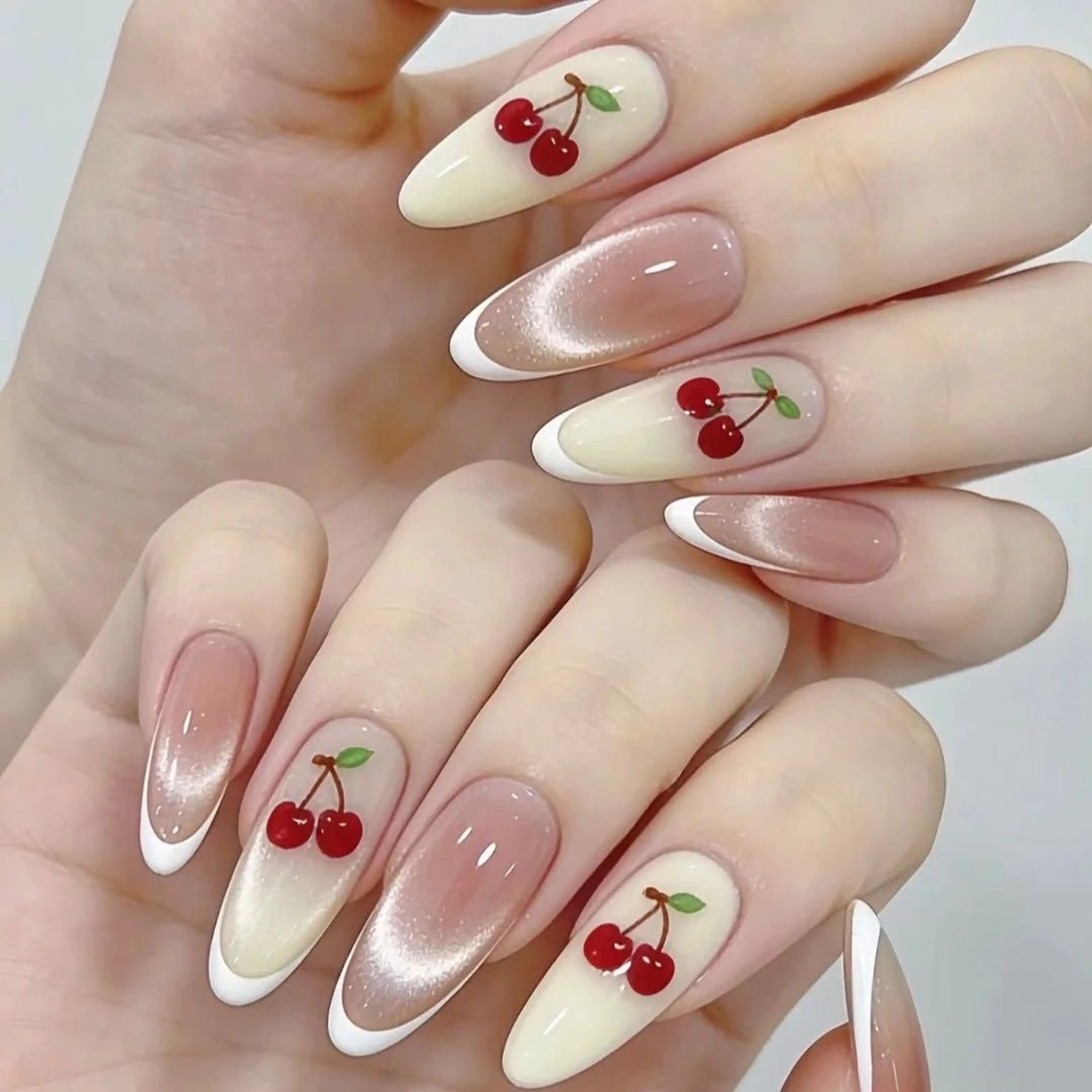 ネイル チークネイル フットネイル フレンチネイル グラデーション 韓国ネイル Yuki nail staffのネイルデザイン