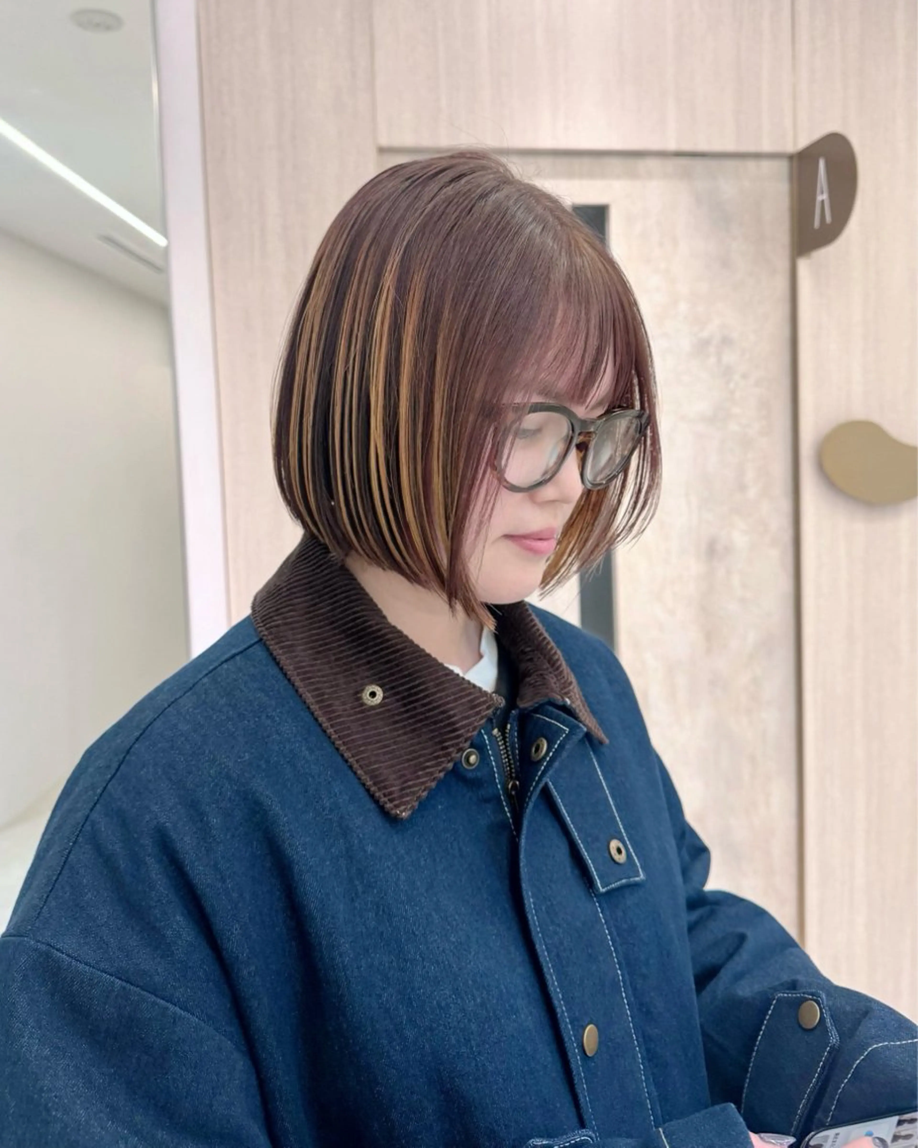 ショート カット ヘアカラー トリートメント カット特化 /BLUET/新宿のヘアスタイル