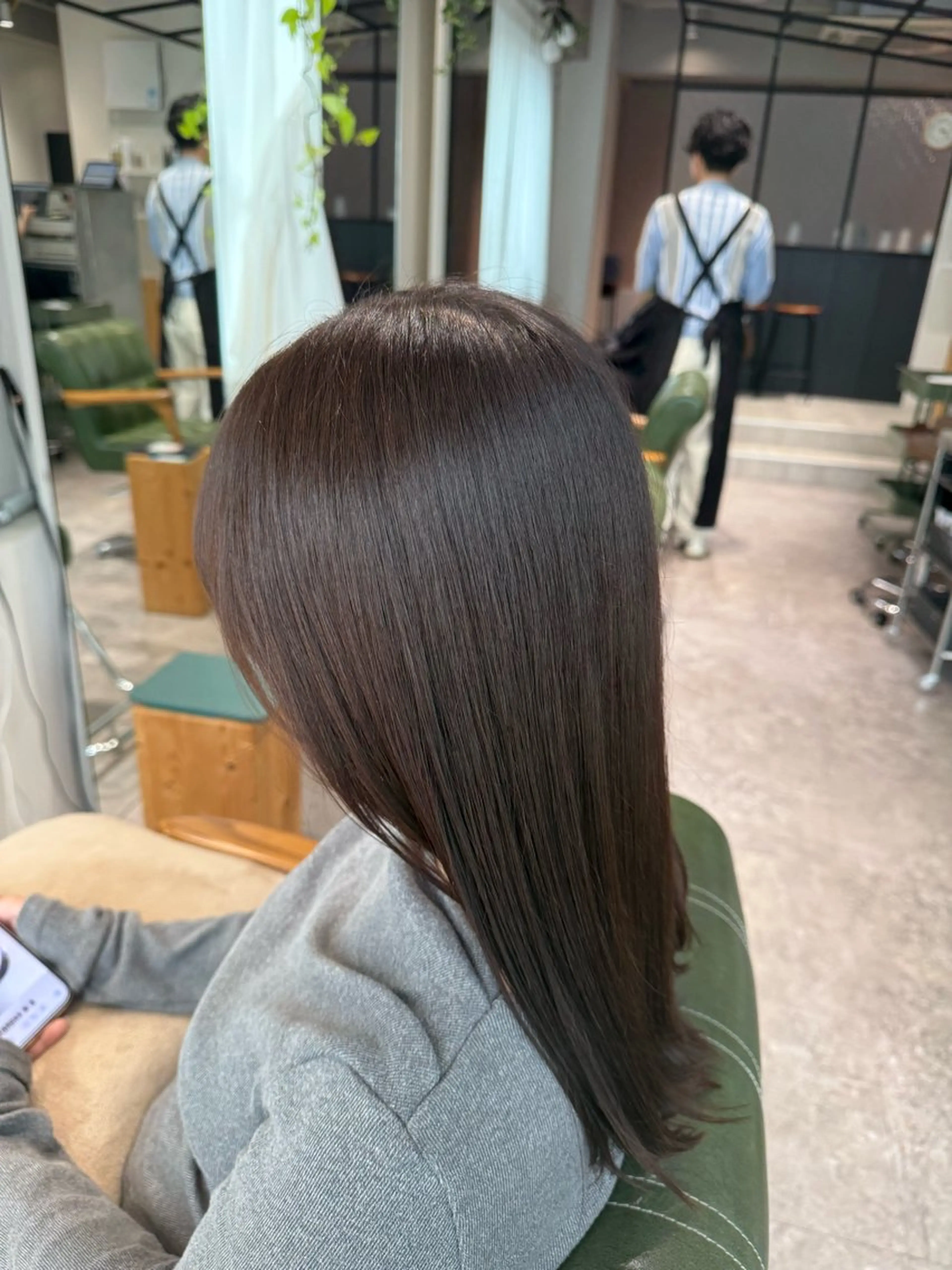 セミロング Lit.自由が丘(SENJYU自由が丘)所属・【髪質改善/美髪】 ⭐️川嶋 陸央⭐️のヘアスタイル