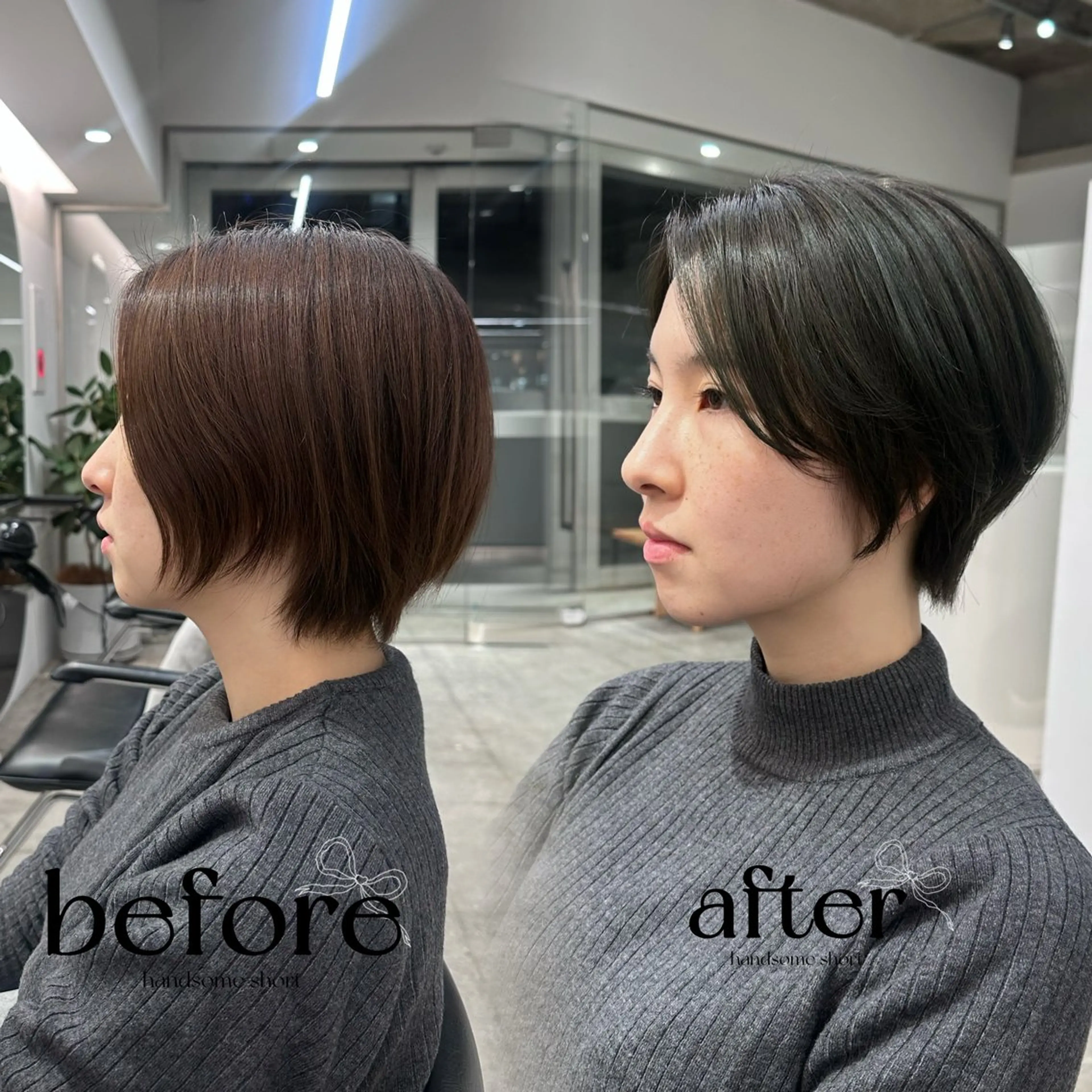 ショート ショートヘア あいこ/ハンサムショ ート無料/蔵前🌷のヘアスタイル