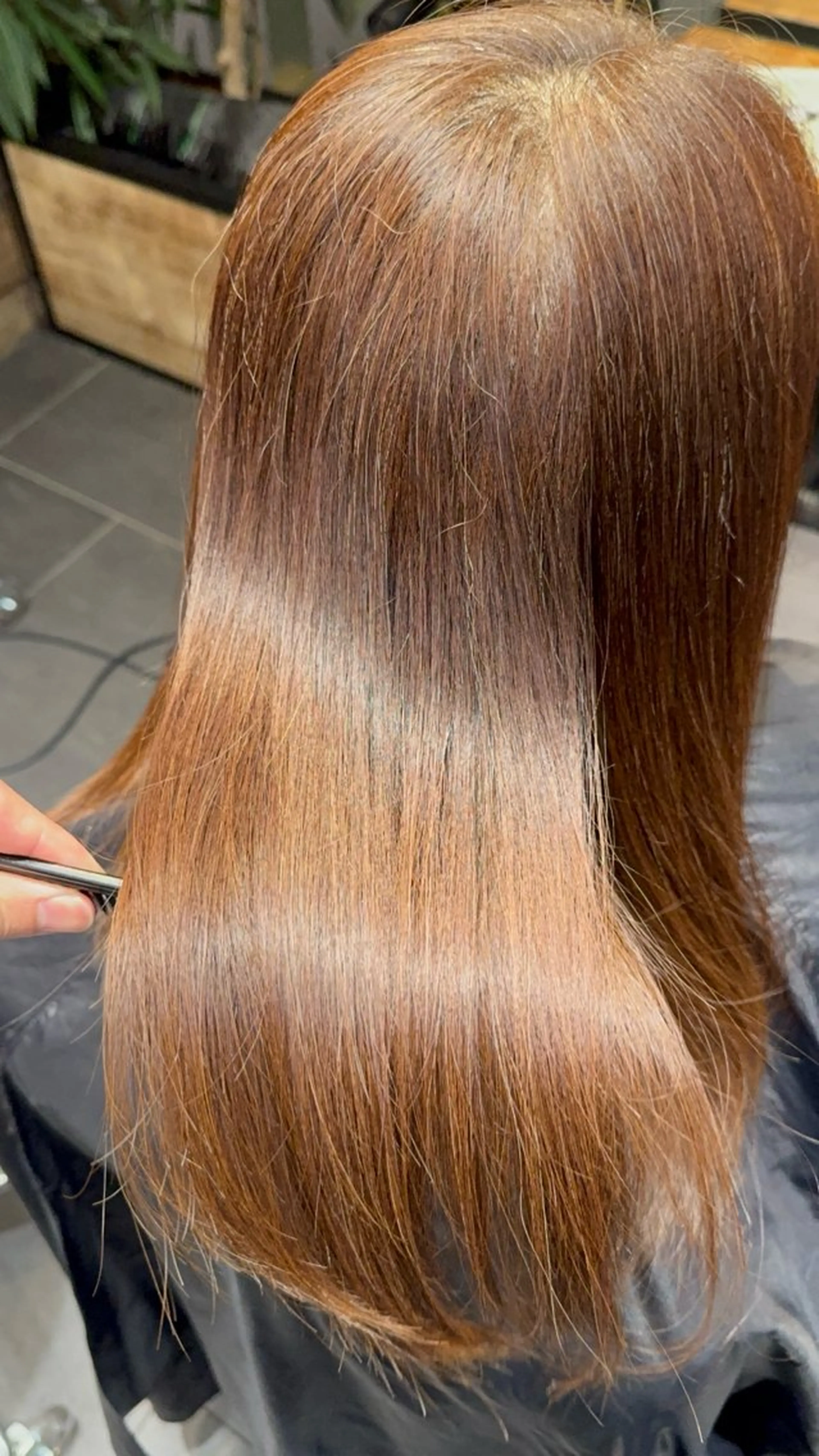 ロング 韓国風ヘア トリートメント MINX ginzaセントラル所属・大石 海月（おおいしみづきのヘアスタイル