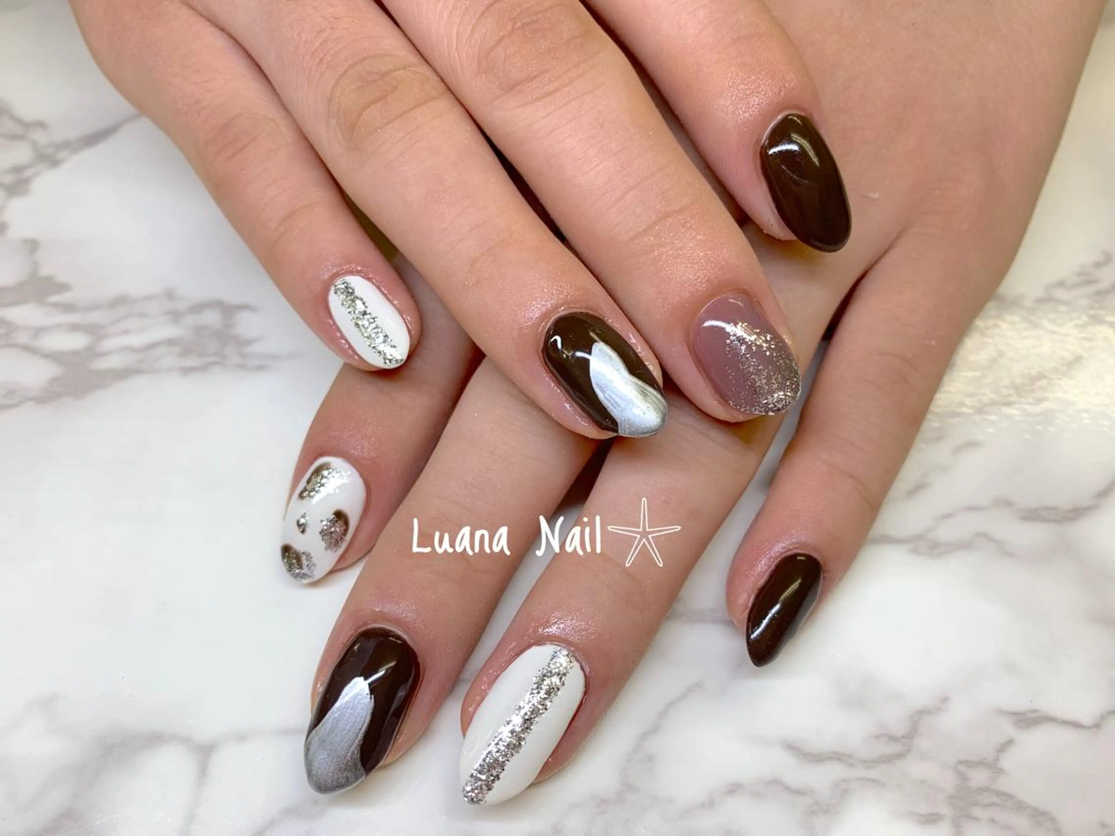 ネイル ハンドネイル BeauJu by Luana Nailのネイルデザイン