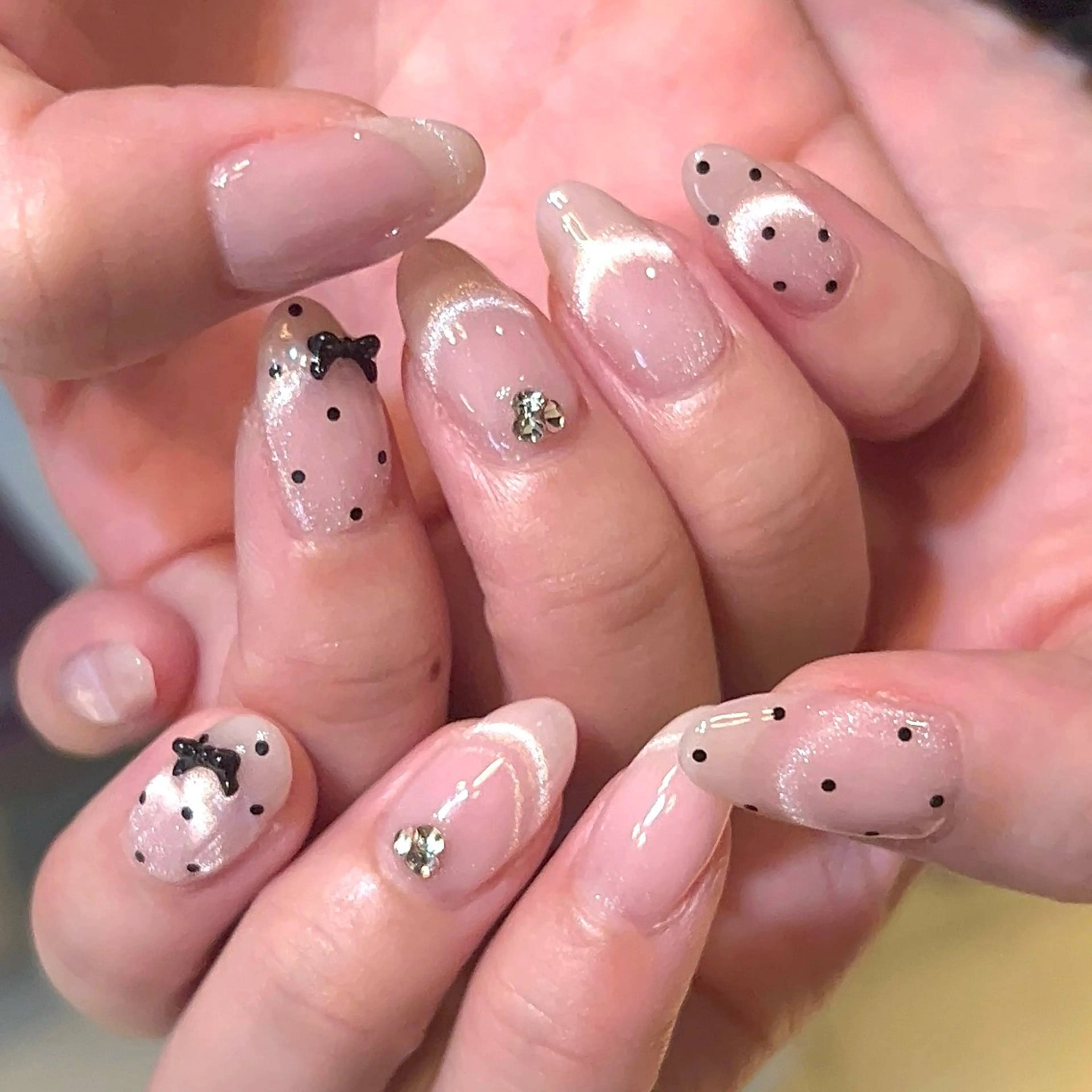 ネイル マグネットネイル misaki🎀 coffret.のネイルデザイン