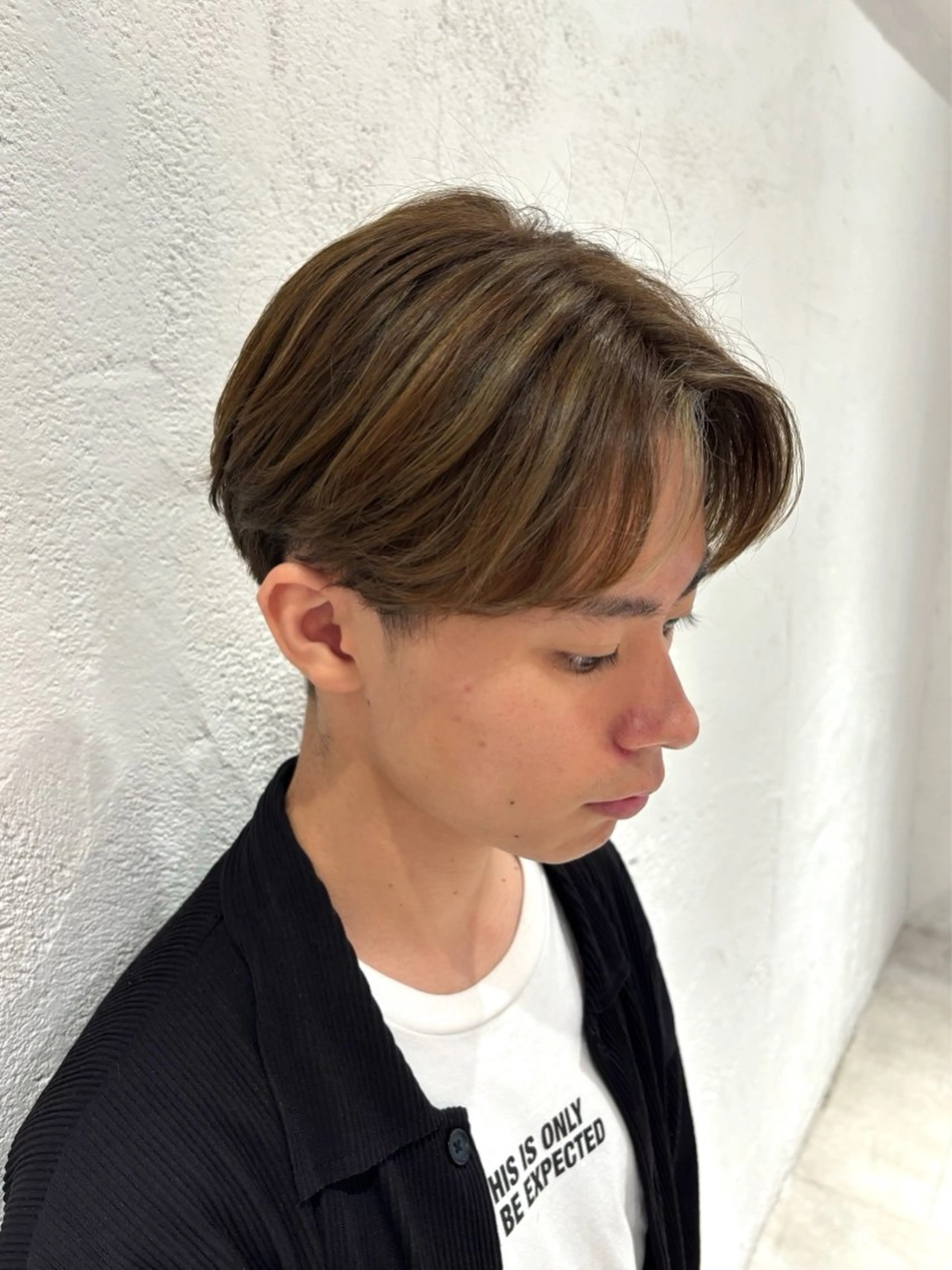 メンズ 透明感カラー/ アレンジ✩akaneのヘアスタイル