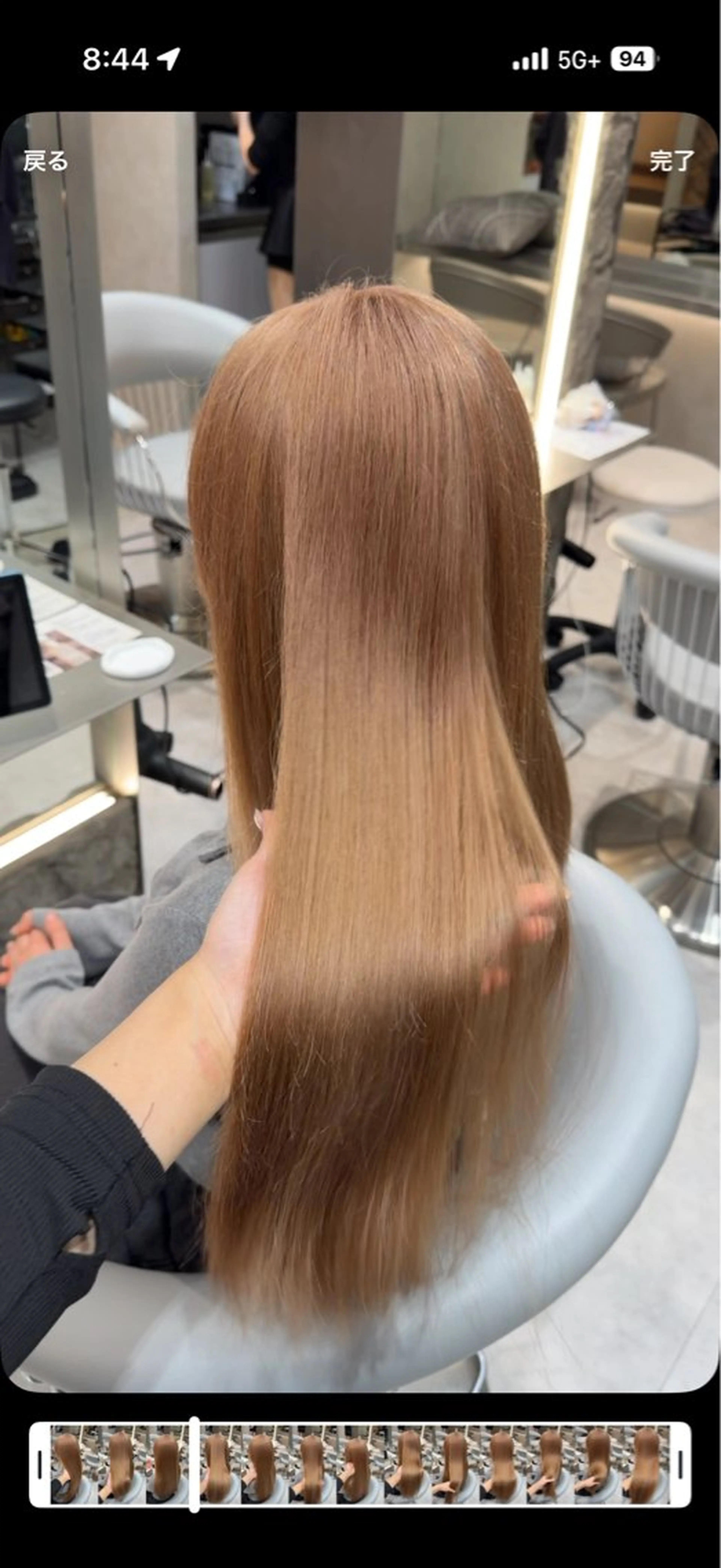 ロング 顔まわりレイヤー 顔周りカット ハイレイヤー レイヤーカット ローレイヤー カット ヘアカラー MOMOHA/ 🍑レイヤーカットのヘアスタイル