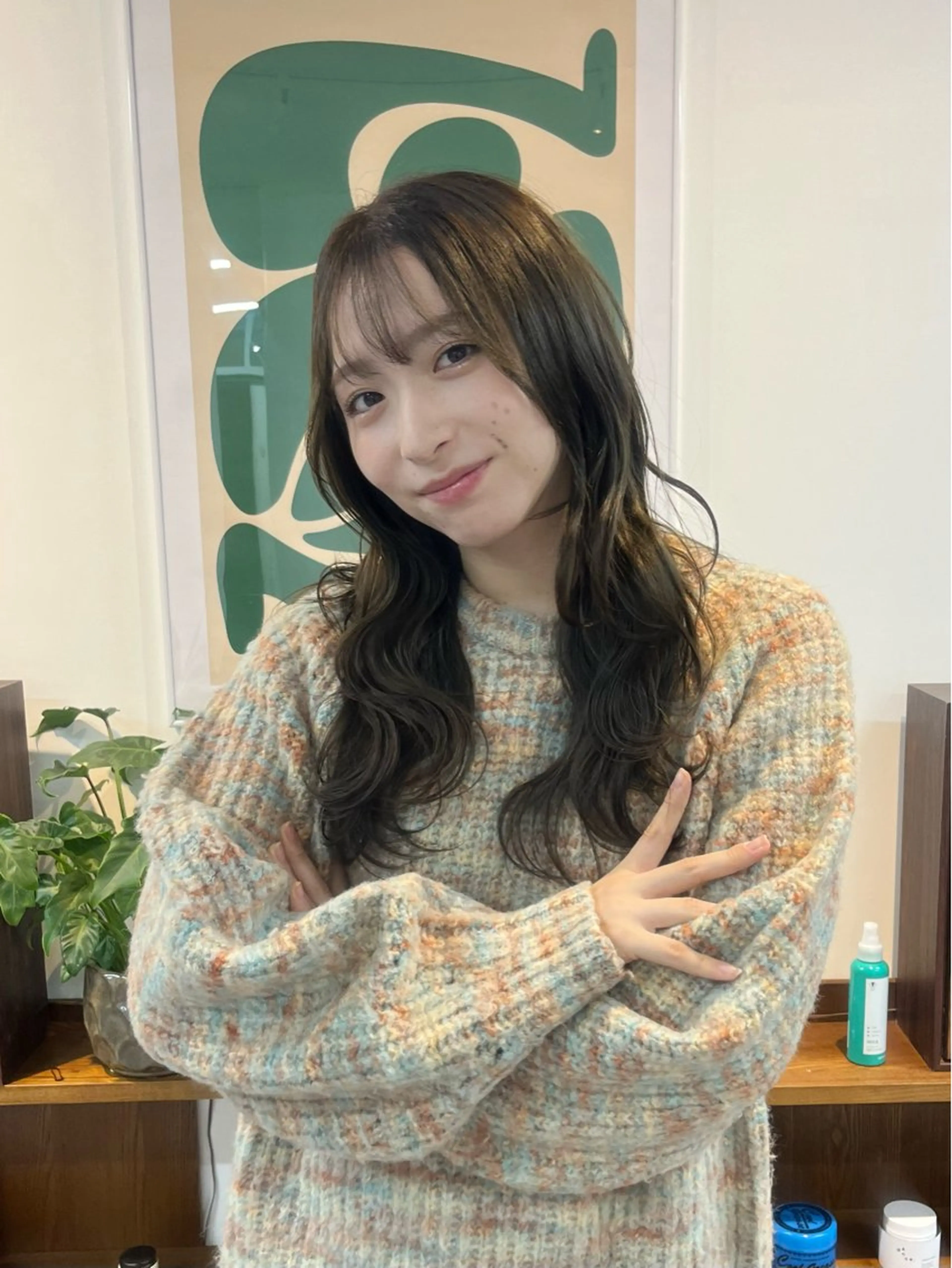 ロング ヘアカラー 🟣niw SHUNNA🟣のヘアスタイル