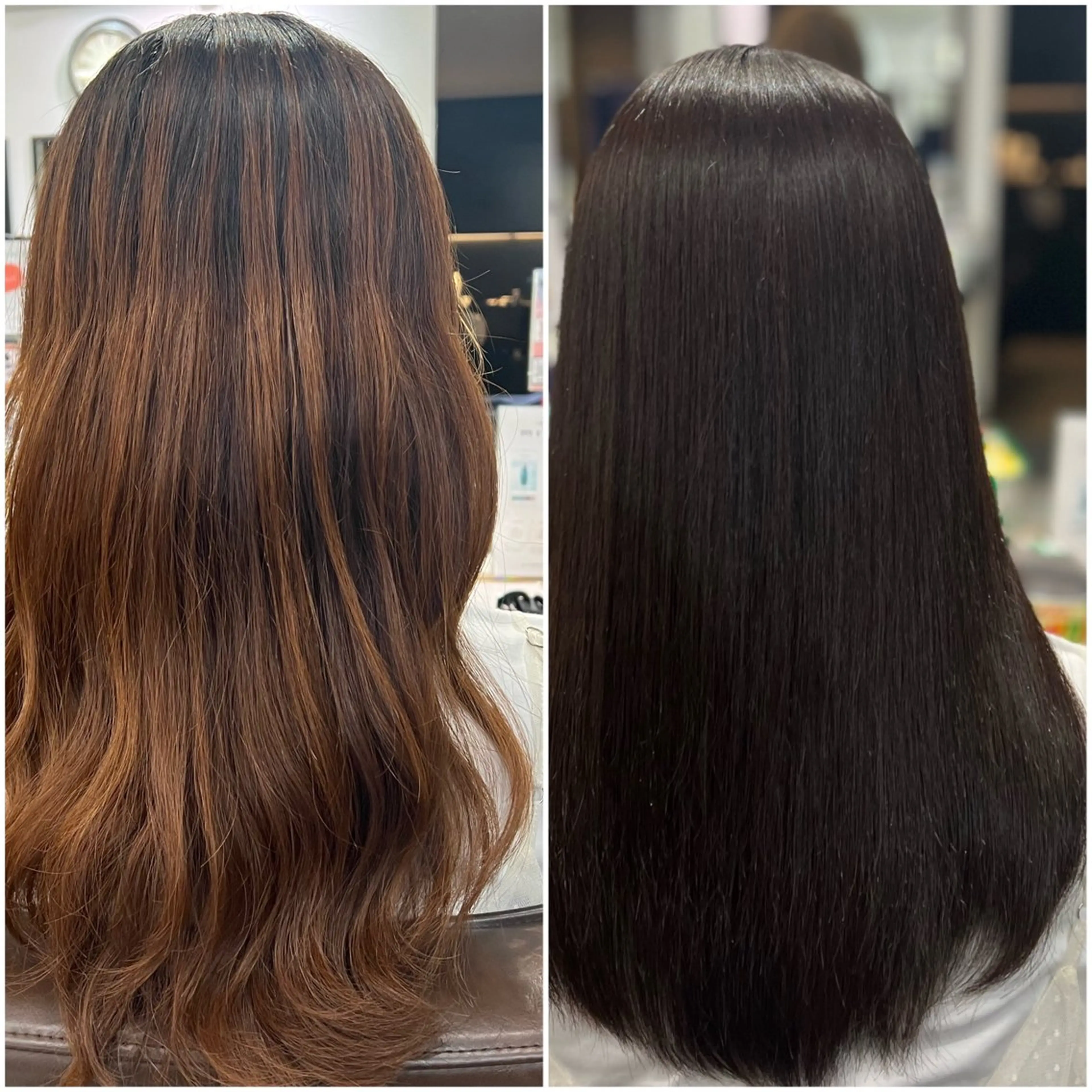 ロング カラー ラベンダーカラー トリートメント Naru┆川西能勢口 ┆髪質改善のヘアスタイル