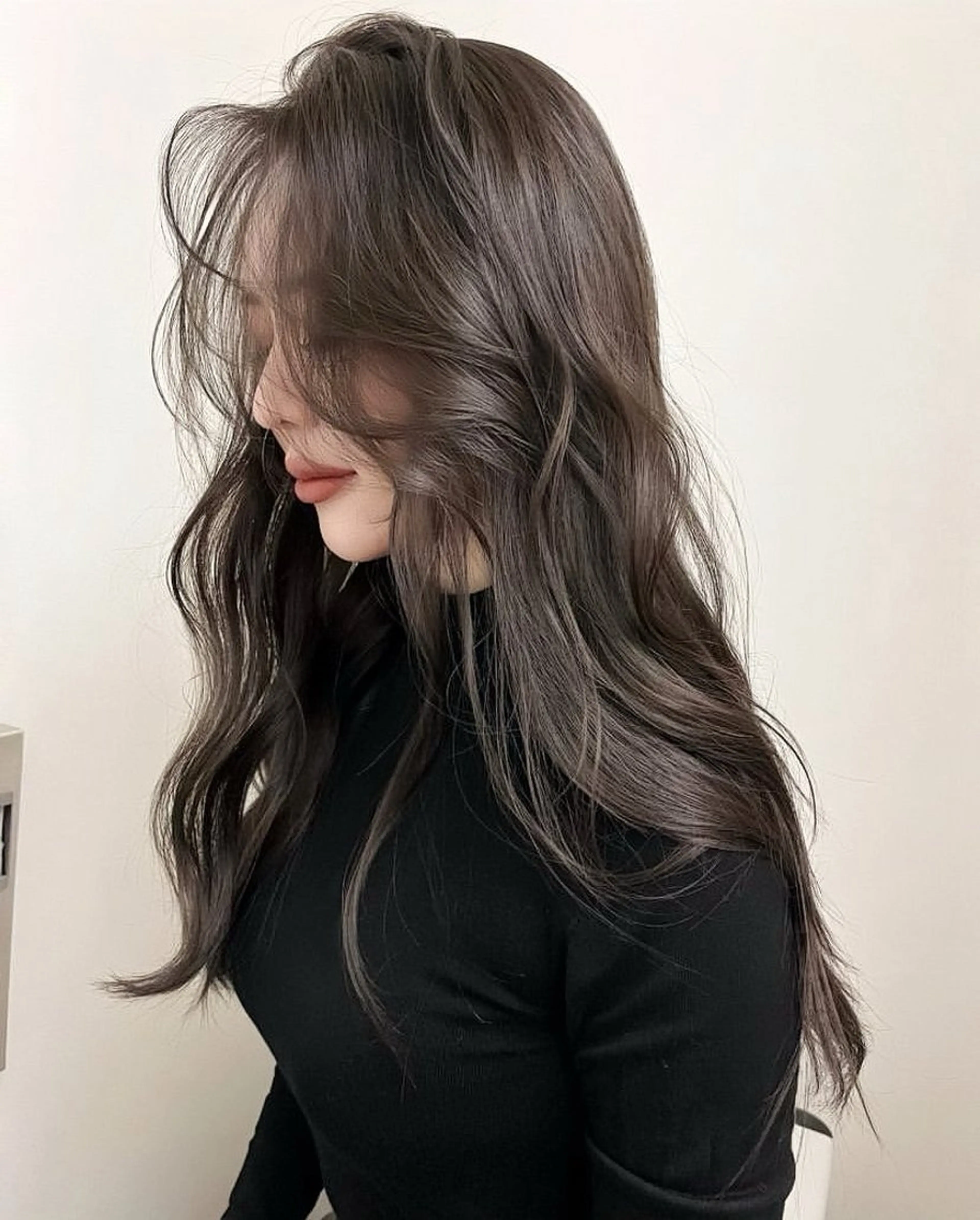 🍇透明感ブリーチなしWカラー🍃の写真