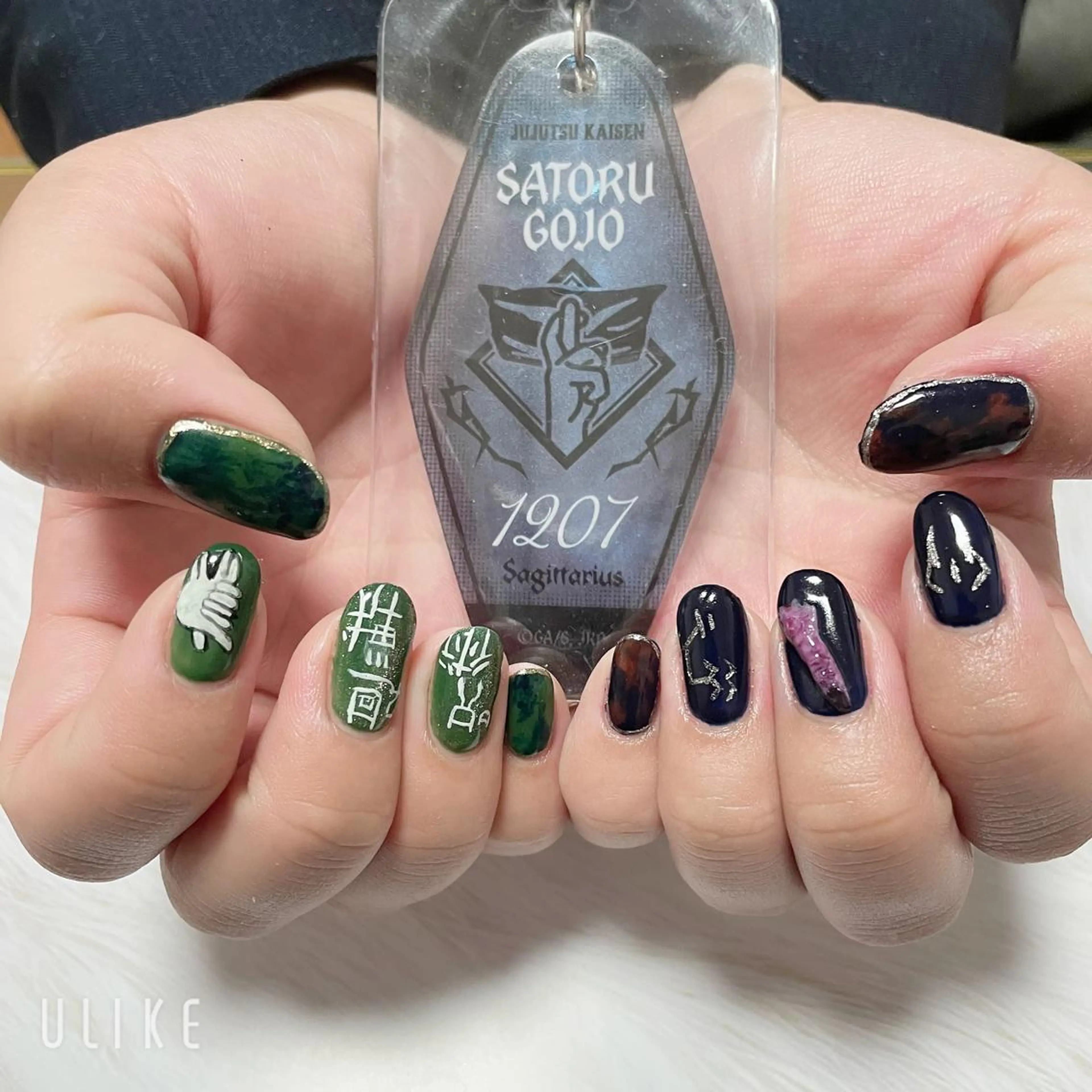 痛ネイル(オフなしor自店オフ)の写真