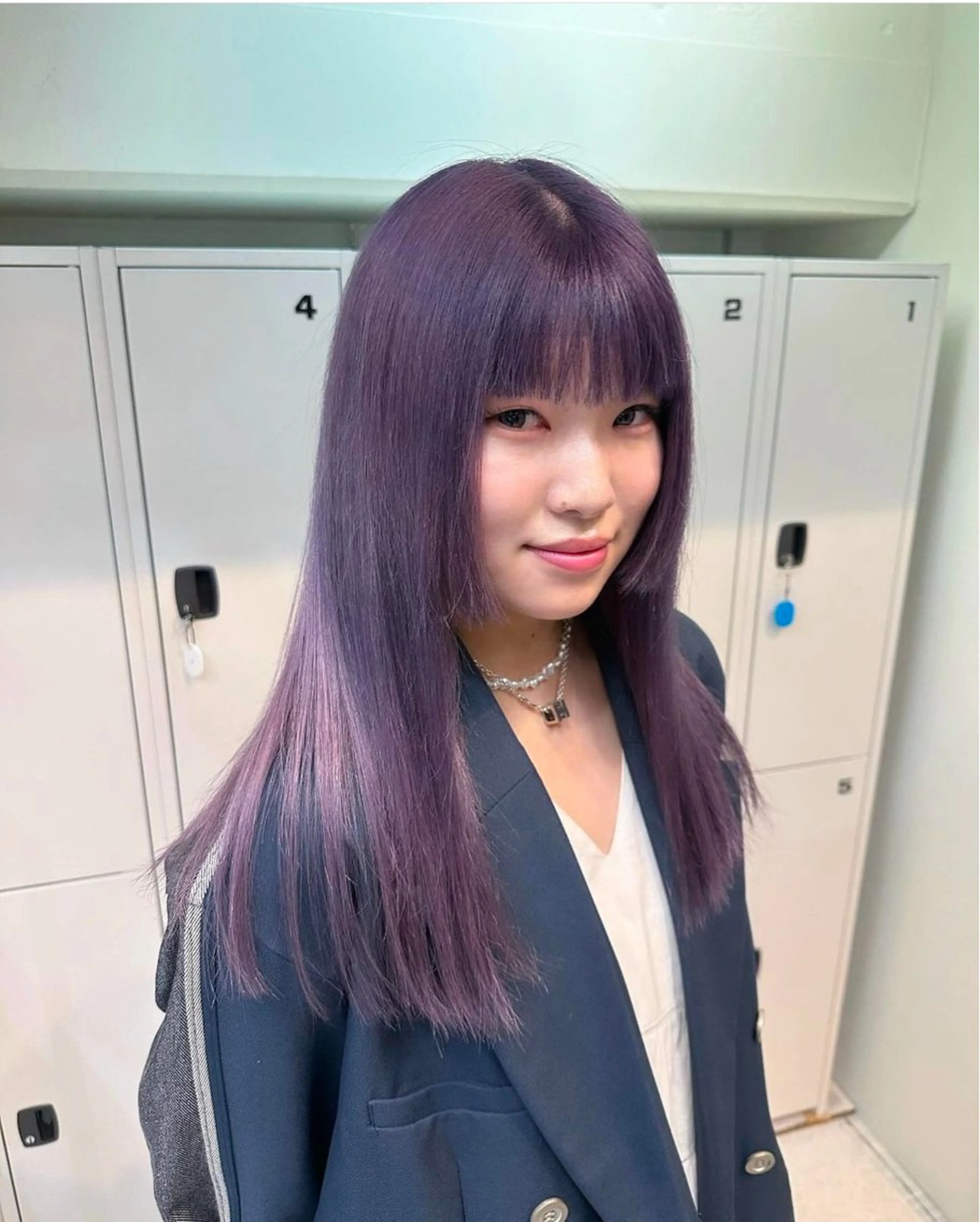 ロング ヘアカラー トリートメント Hana ハイトーン🕯🩰のヘアスタイル