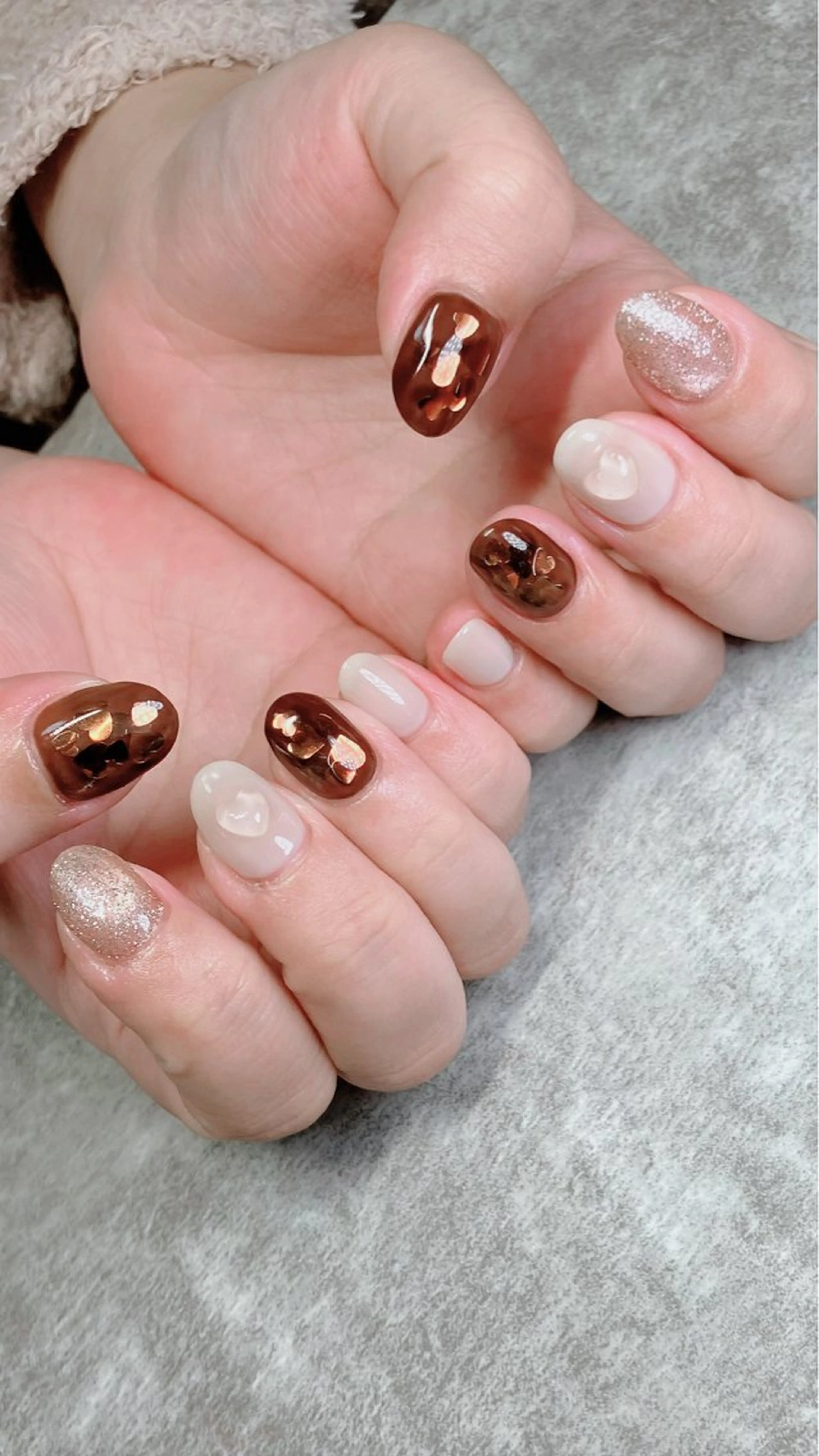 ネイル ハンドネイル ハンドケア shino🌟 痛ネイルのネイルデザイン