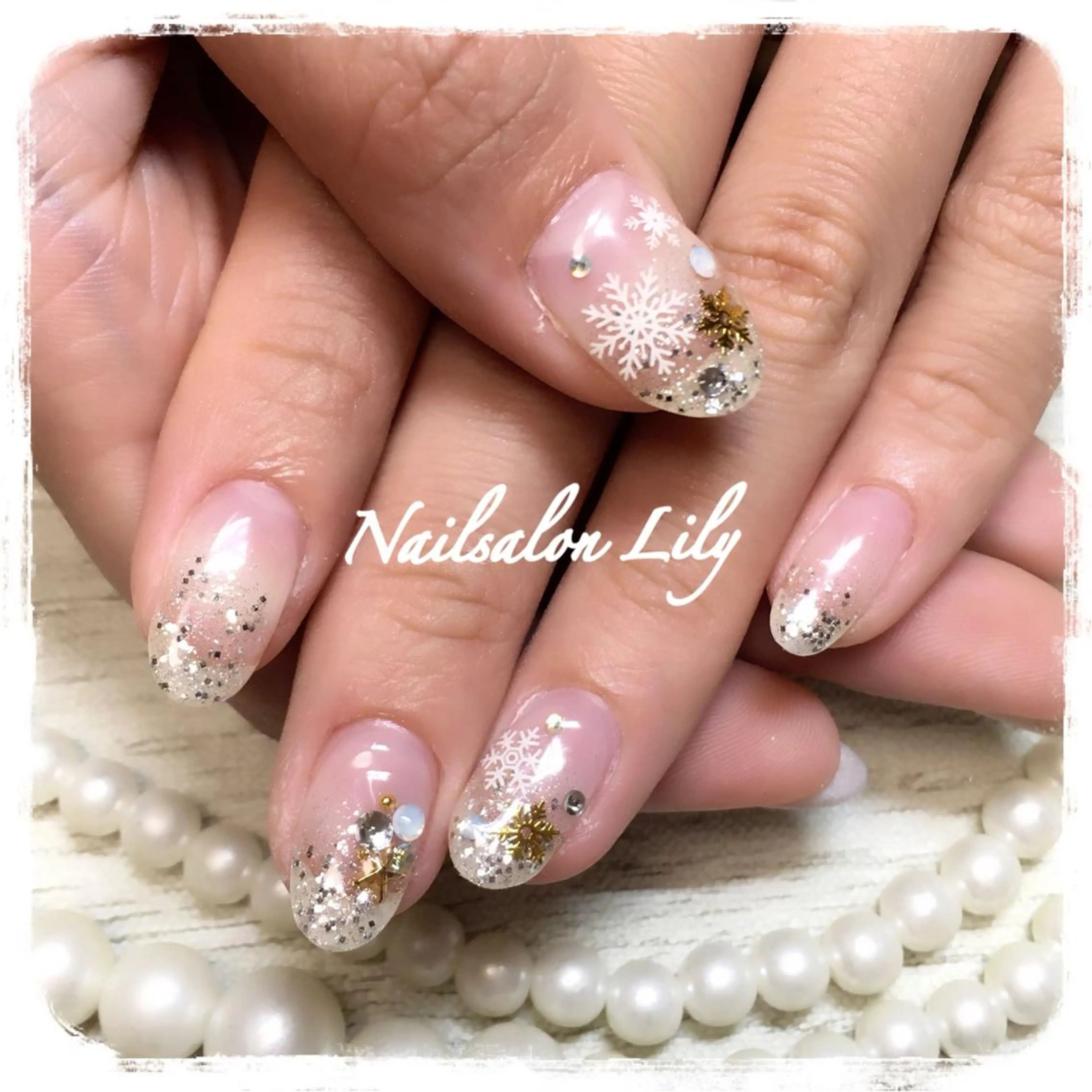 ネイル ハンドネイル Lily*nail 🌻Mii🌻のネイルデザイン
