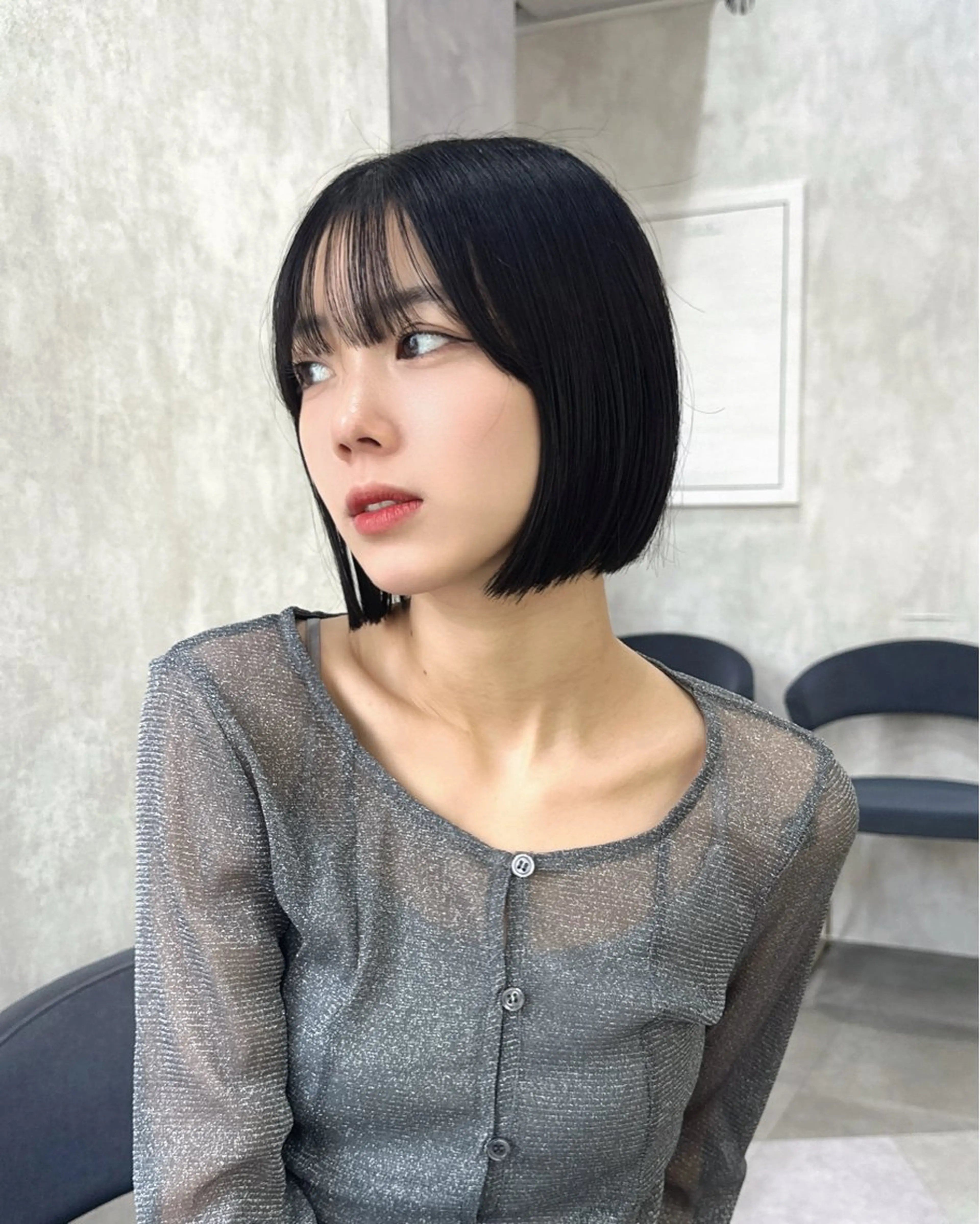 ショート 韓国ヘア/美髪矯正/ Haruna🦋のヘアスタイル
