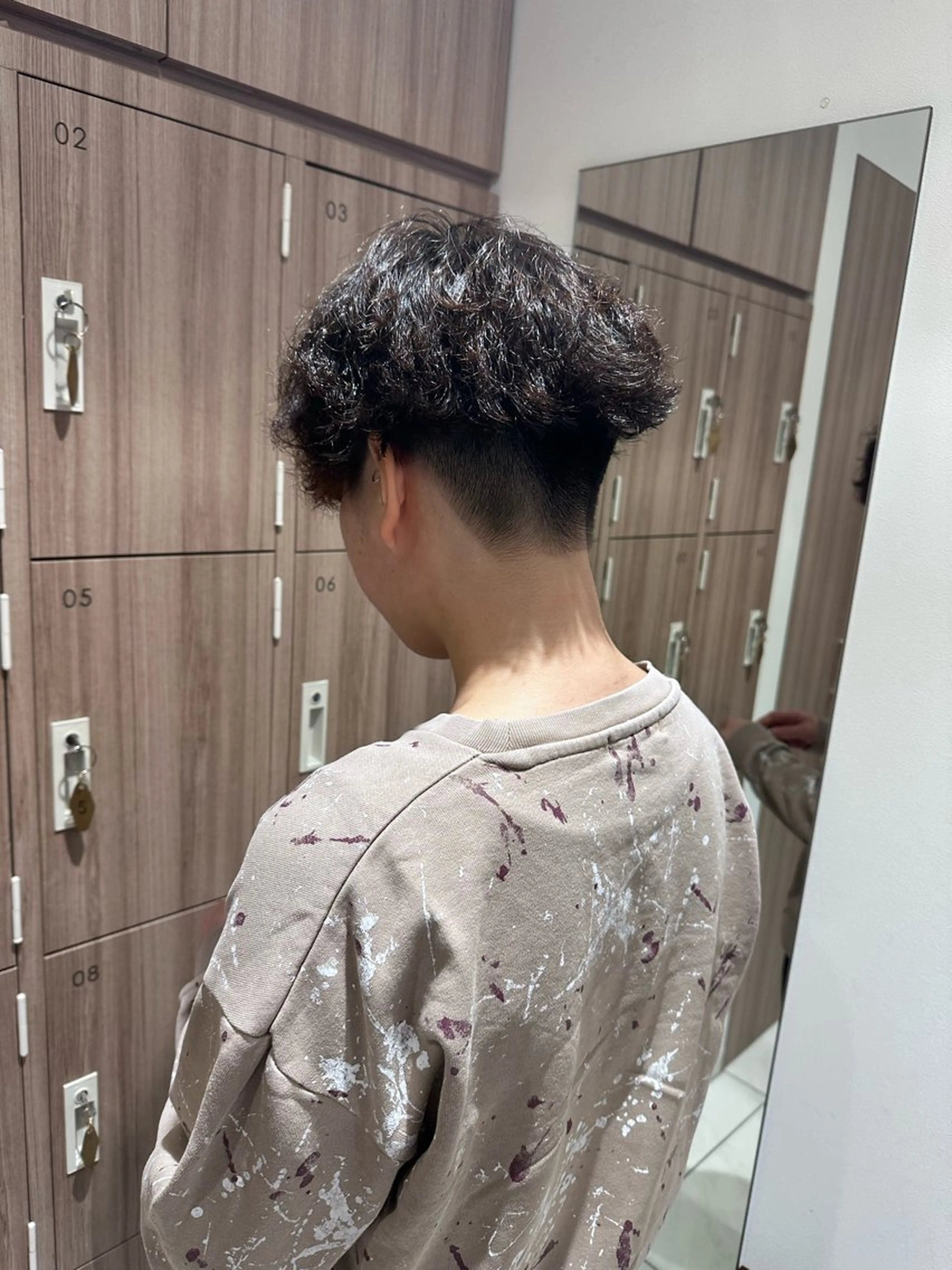 パーマ メンズ ヘアセット/メンズ パーマChihoのヘアスタイル