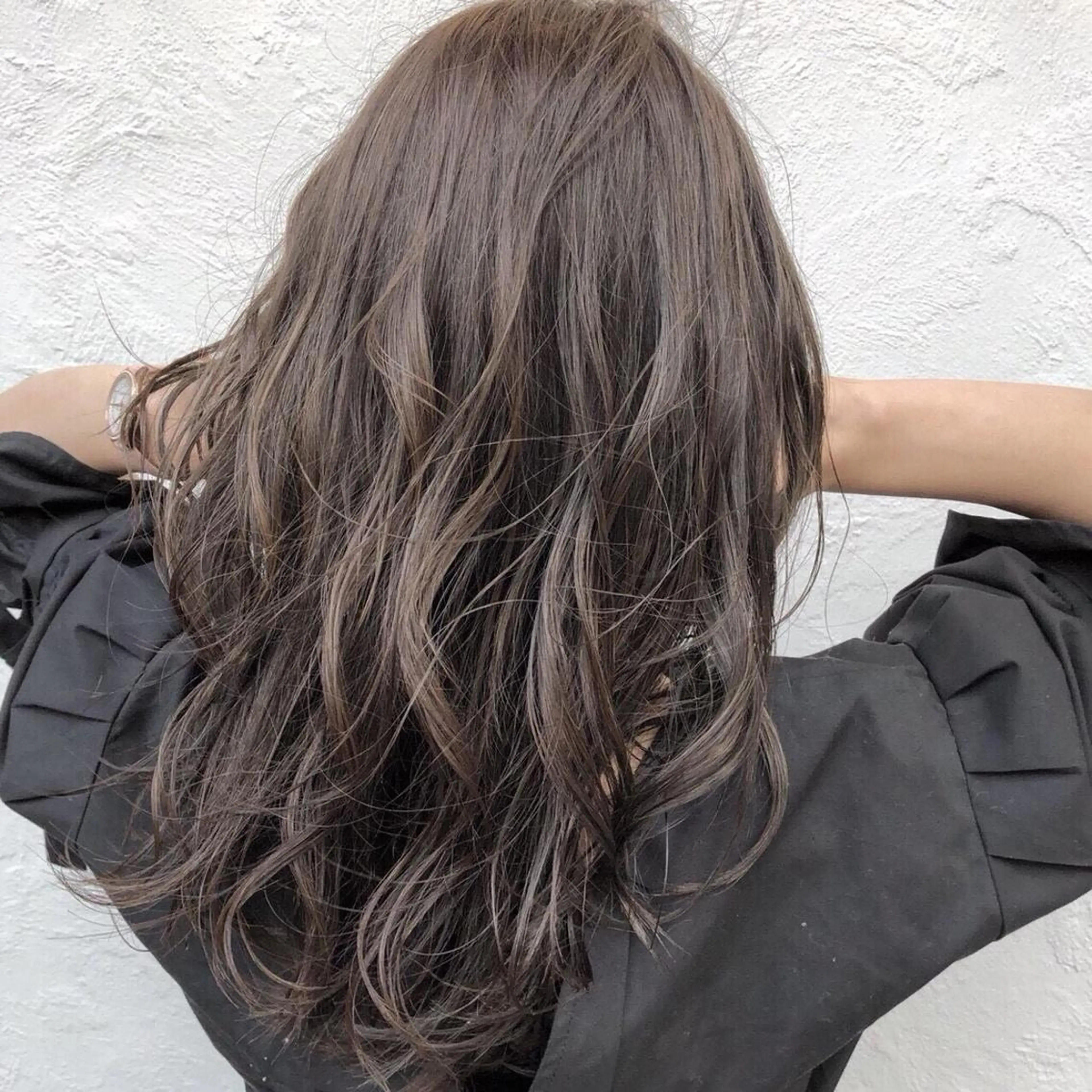 セミロング カラー ヘアアレンジ ケアに特化したサロン shinzaのヘアスタイル