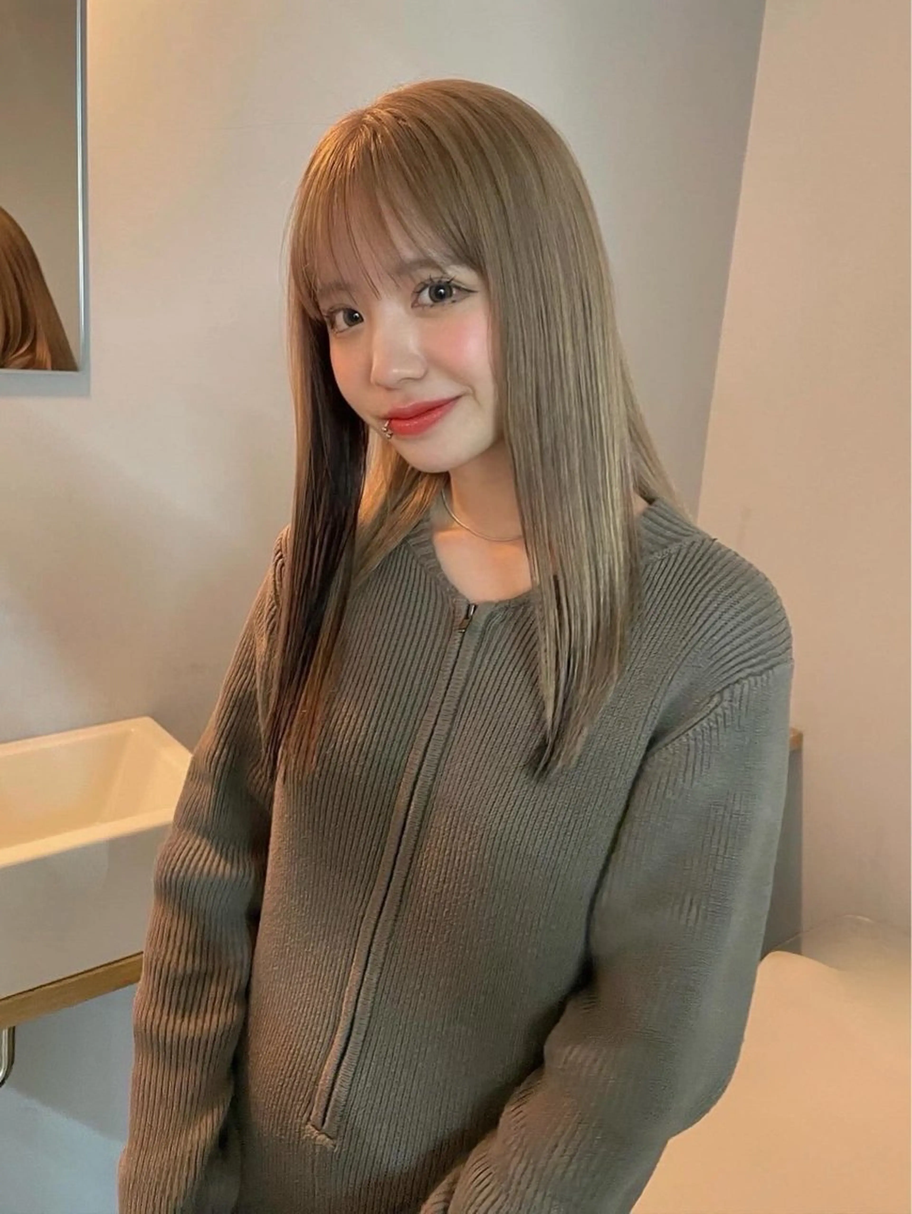 《2回目の方30%off》ダブルカラー +トリートメント🪽の写真